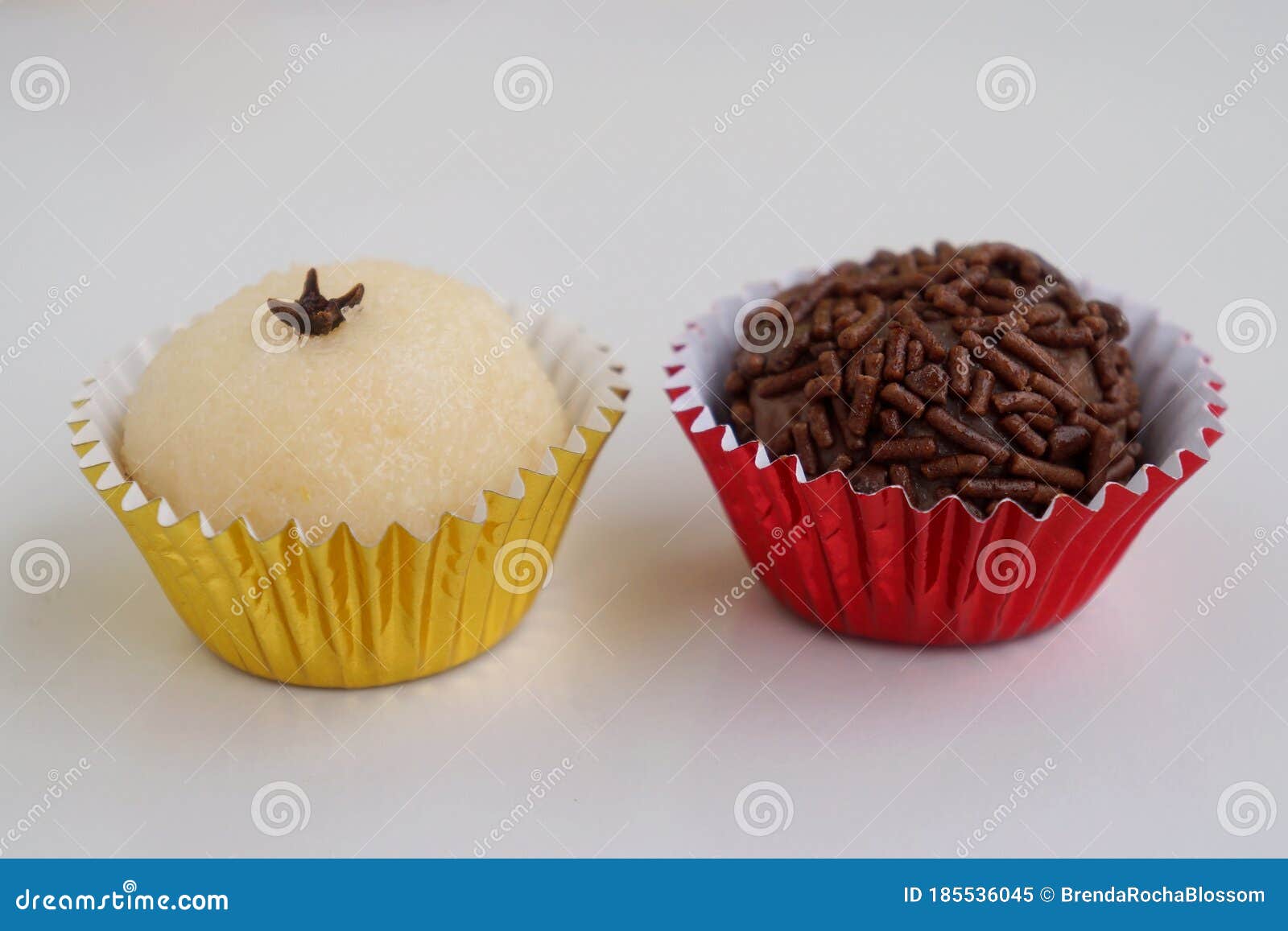 De Confiseries Et De Beijinho Brigadeiro. Bonbons De Noix De