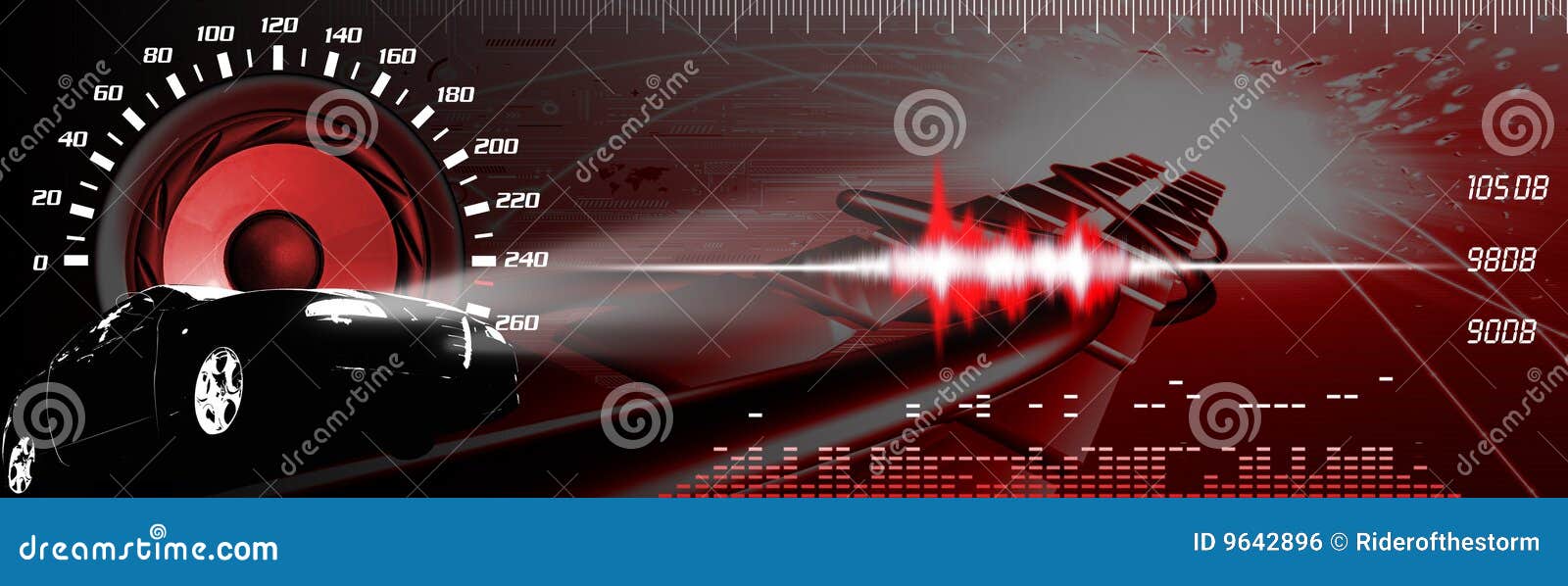 De Correcte Prestaties Van De Auto Stock Illustratie - Illustration of