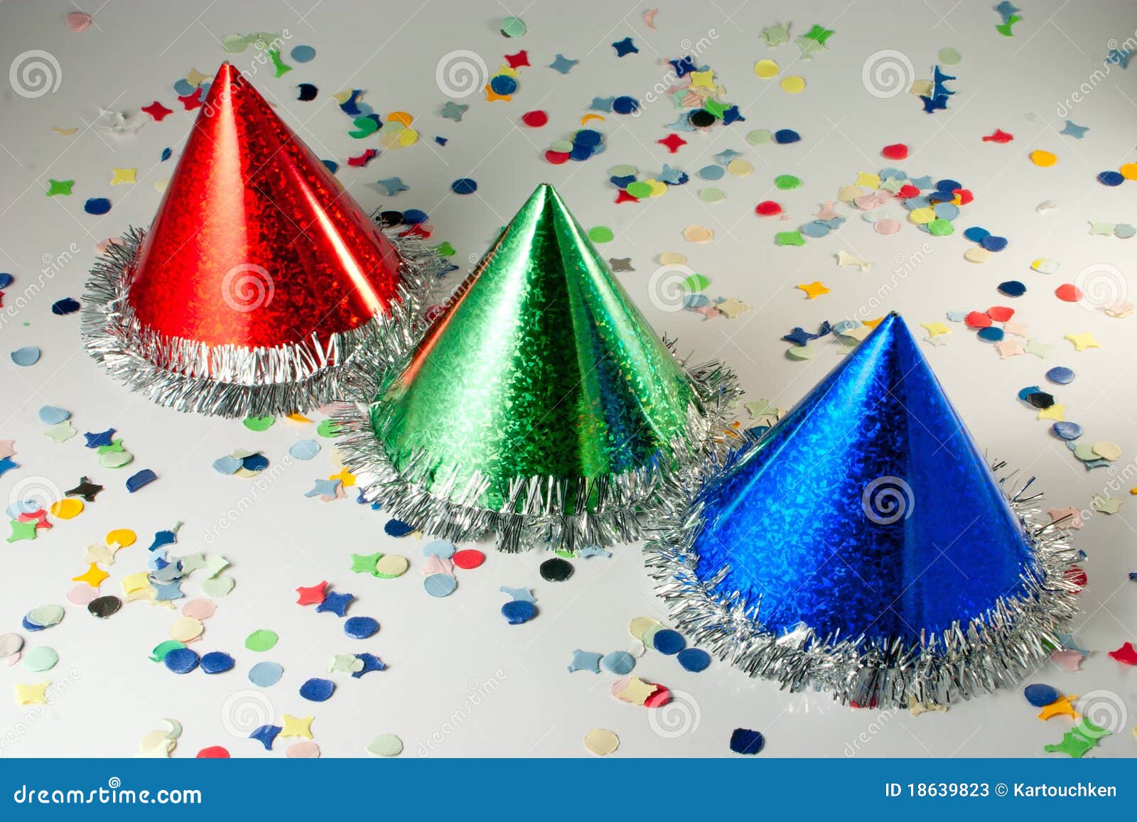geest Oriëntatiepunt klein De Gekleurde Hoeden Van Carnaval Stock Afbeelding - Image of ballon,  decoratief: 18639823
