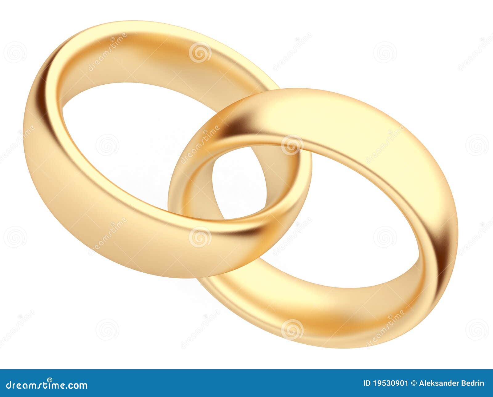 Ongemak Zenuwinzinking Verheugen De Gouden 3d Ring Van Het Huwelijk. Geïsoleerdn. Symbool Van Liefde Stock  Illustratie - Illustration of symbolisch, familie: 19530901