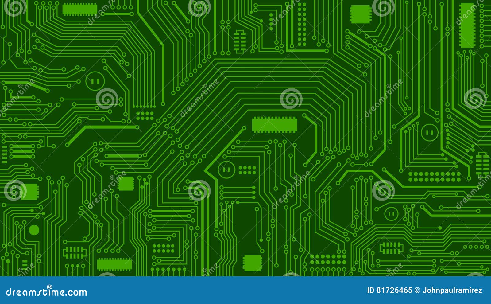 Verwonderlijk De Groene Achtergrond Van De Kringsraad, Computers, Technologie OR-68