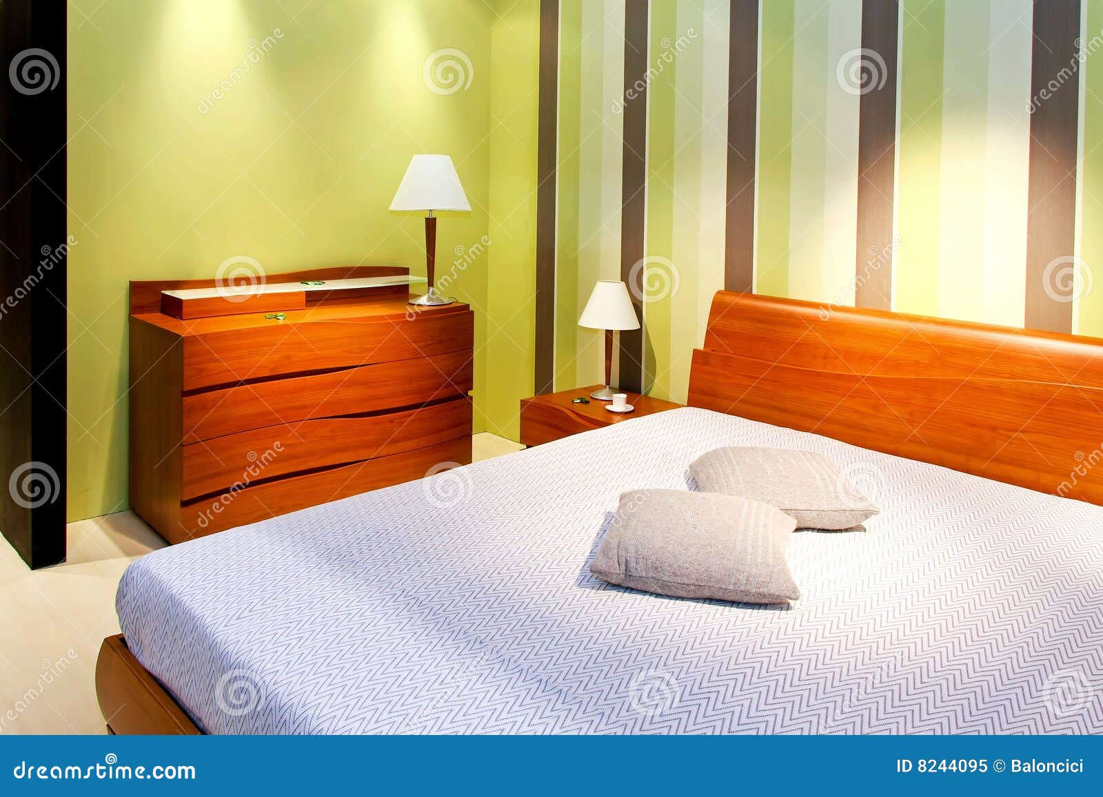 De groene lijn van de slaapkamer royalty vrije stock foto ... Kabinet redesign