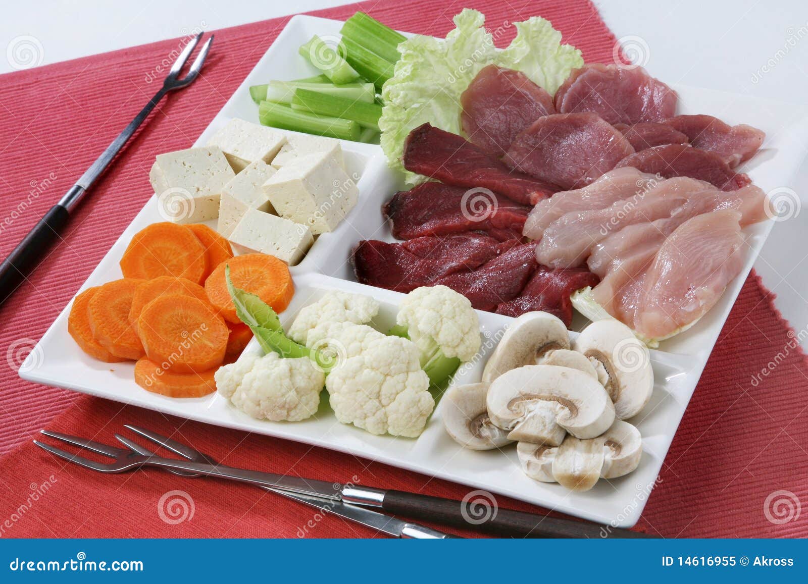 band Piraat vragen De Ingrediënten Van De Fondue Stock Afbeelding - Image of bevattende,  wortelen: 14616955