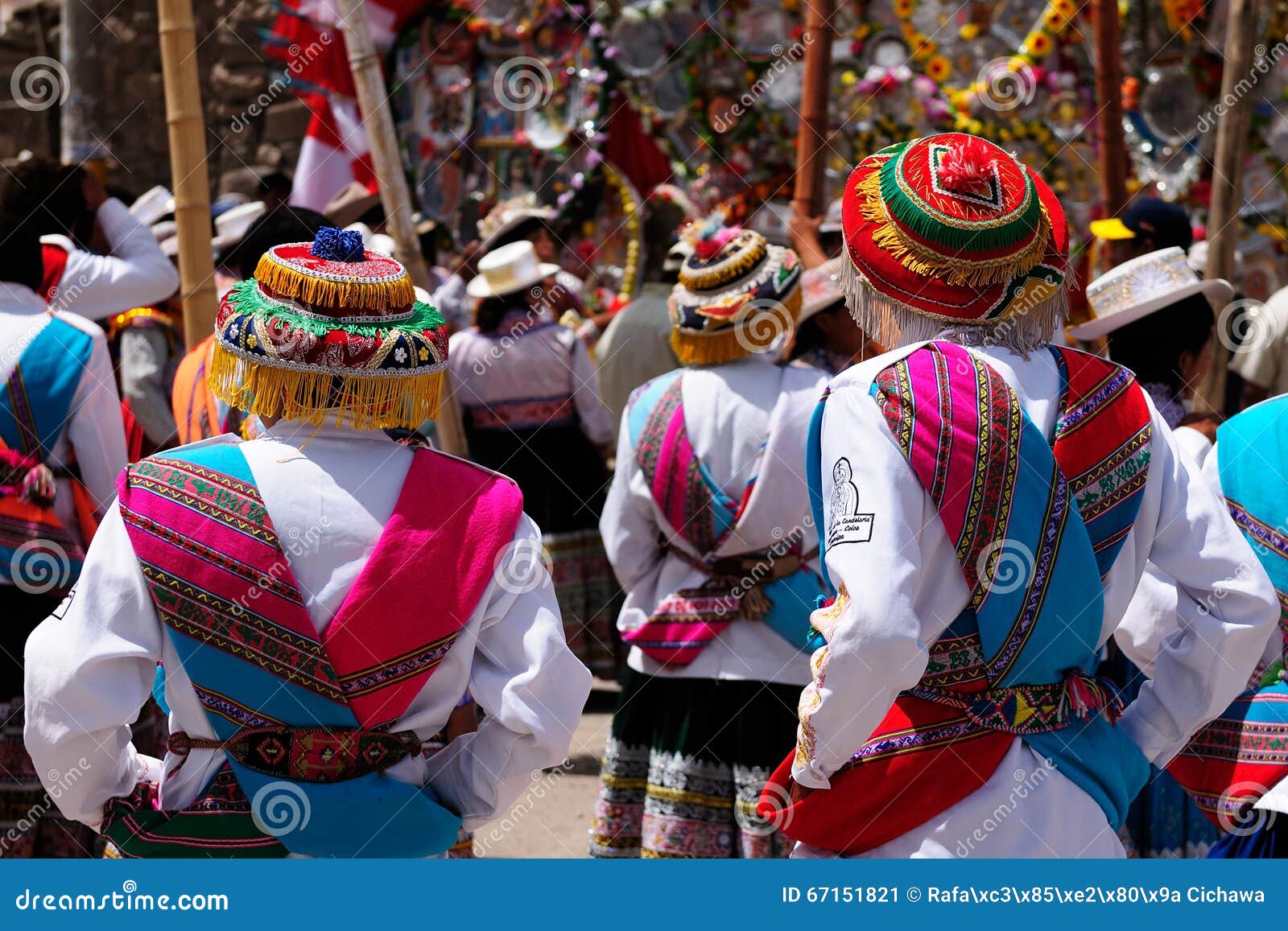 Zo snel als een flits Aktentas Spelling De Interessantste Plaatsen Van Zuid-Amerika, Peruviaans Festival Wititi  Beschermden Unesco Stock Afbeelding - Image of kostuum, muziek: 67151821