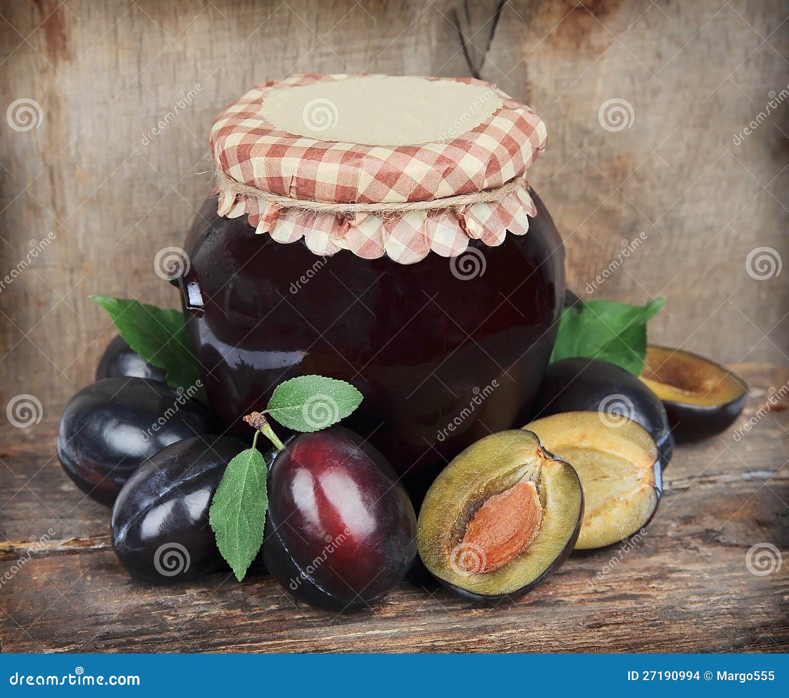 De Jam Van Pruimen Met Pruimenfruit Stock Foto Image of purper, netwerk 27190994