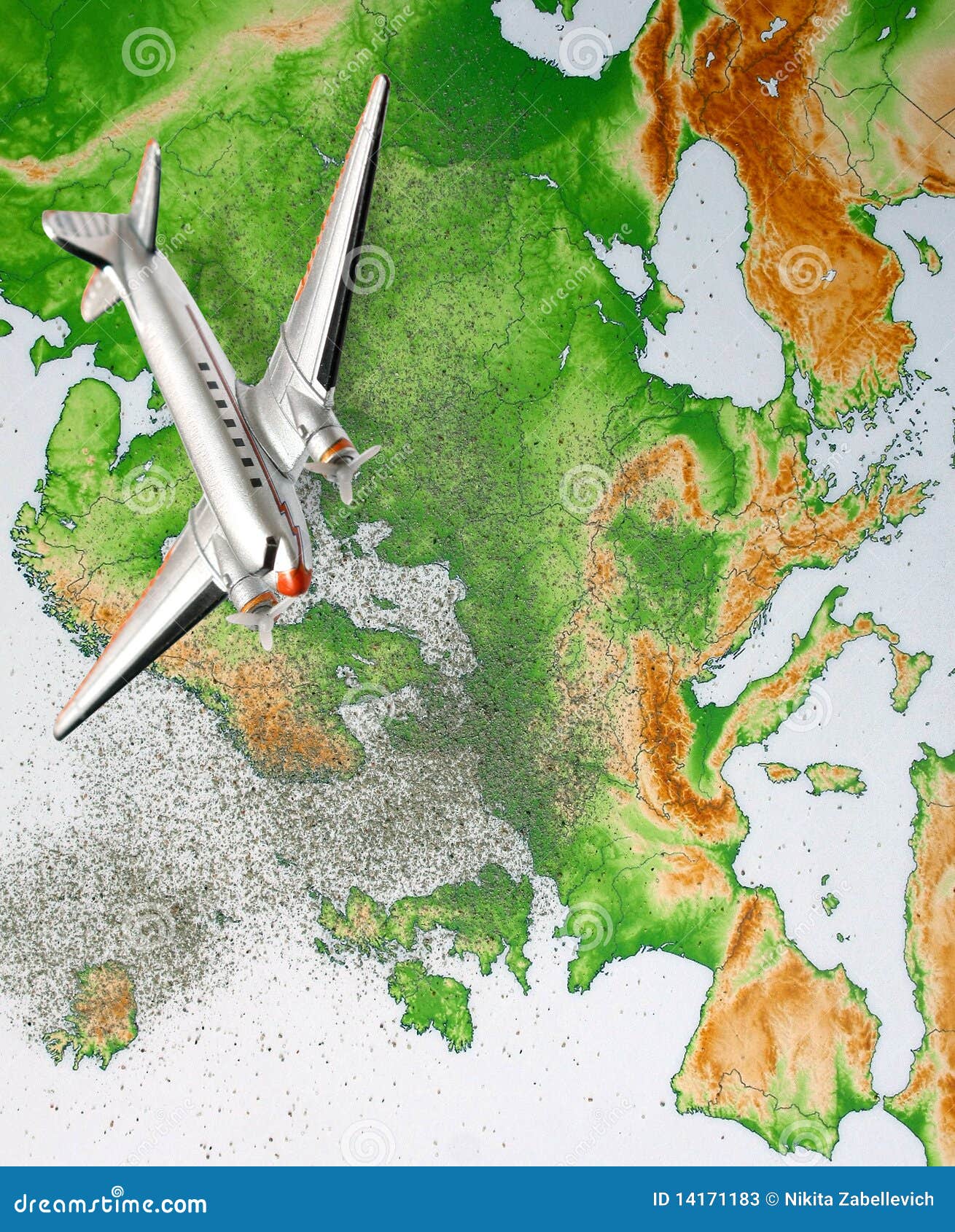 De Kaart Van Europa Met Vulkaanstof 4 Stock Afbeelding - Image Of Ecologisch, Luchthaven: 14171183
