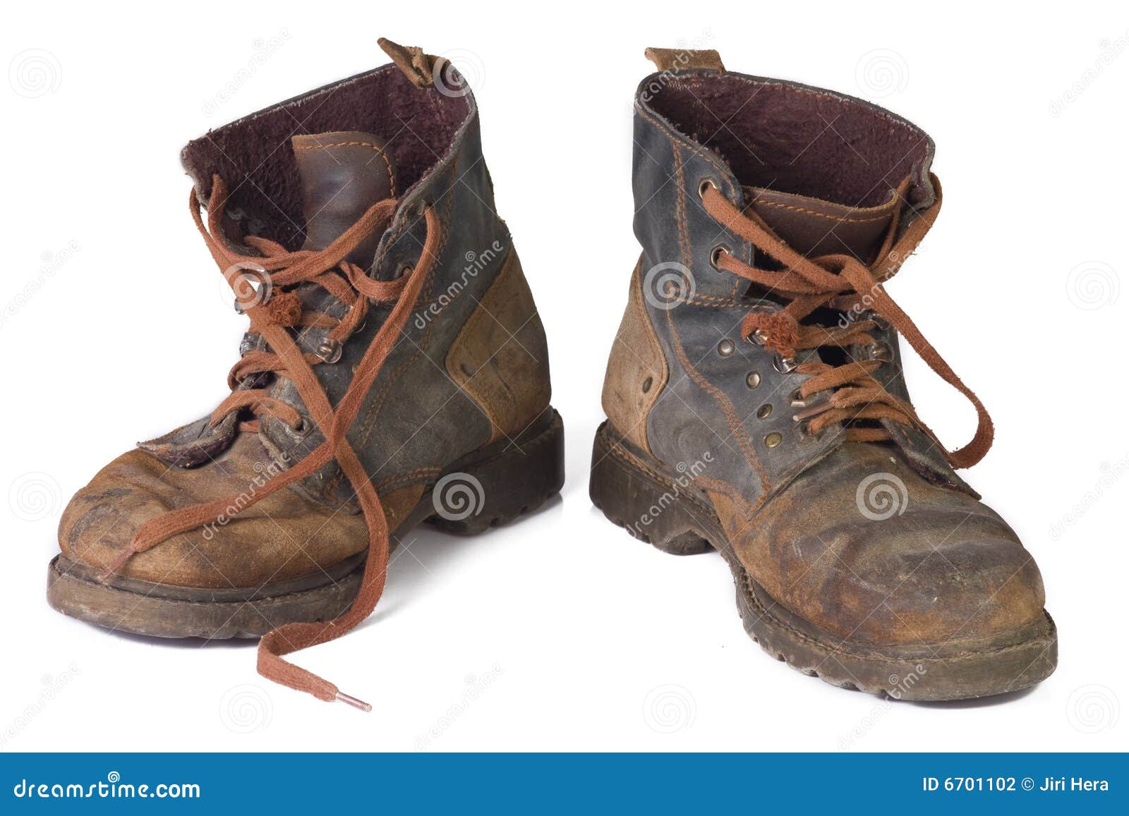 De laarzen van het werk stock foto. Image of zwaar, schoenen - 6701102