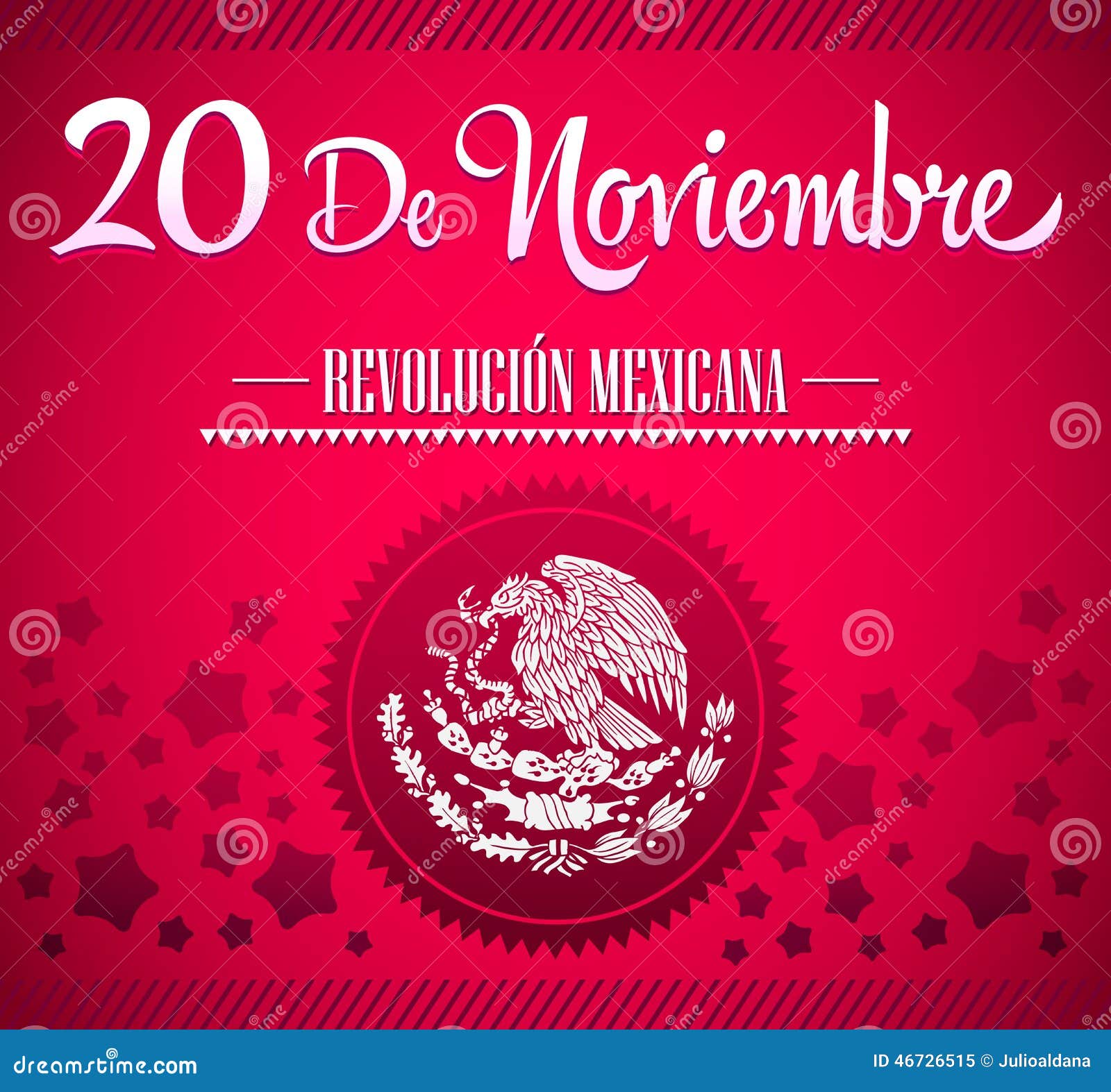 20 de noviembre, revolucion mexicana - mexican revolution spanish text card