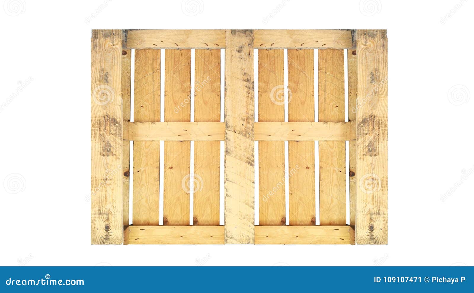 De Retour De La Palette En Bois Sur Le Fond Blanc Dans La Vue Supérieure  Image stock - Image du configuration, empaquetage: 109107471