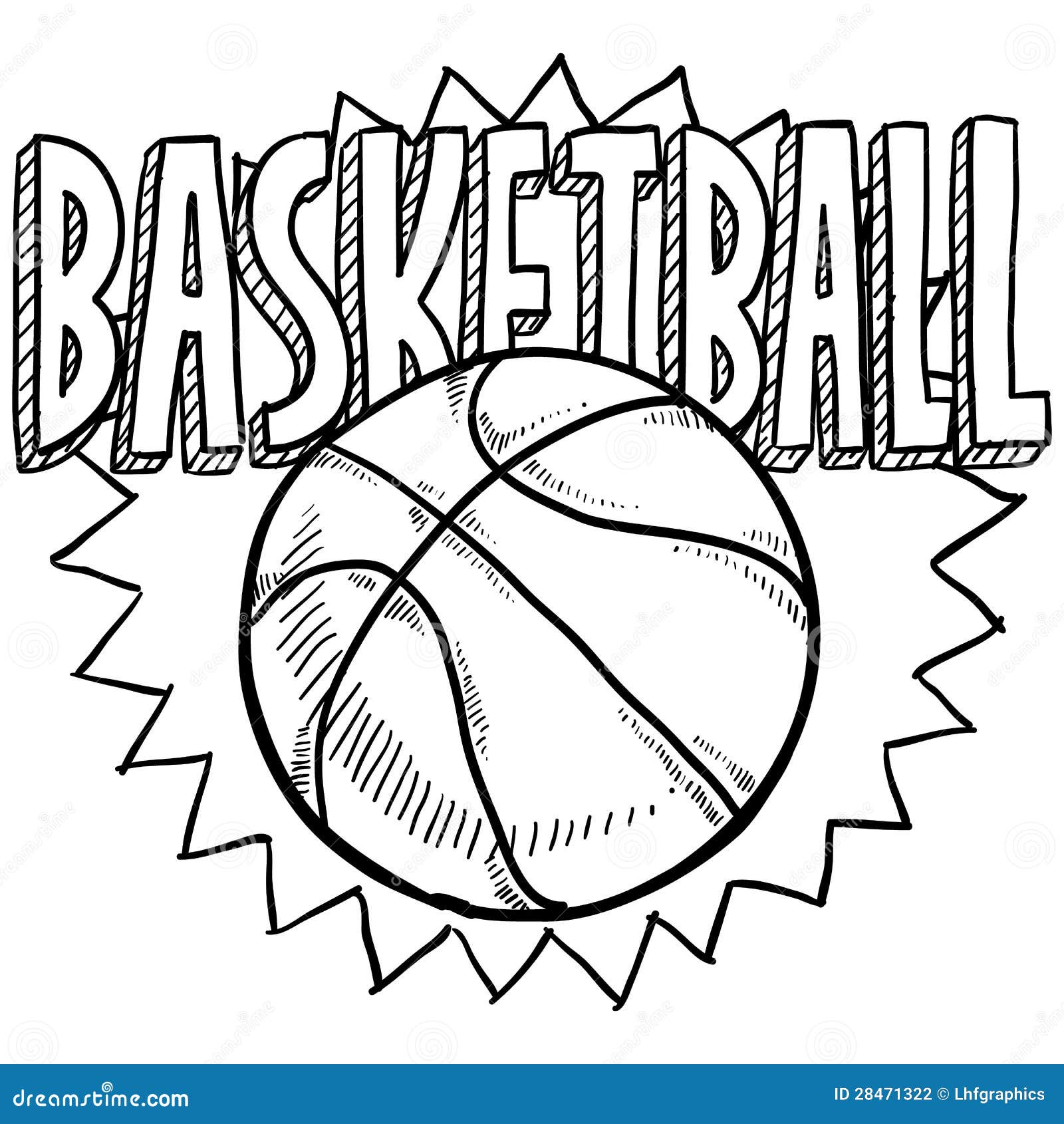 Basketbalschets vector illustratie. Illustration of partituur - 28471322, image size:1600x1690
