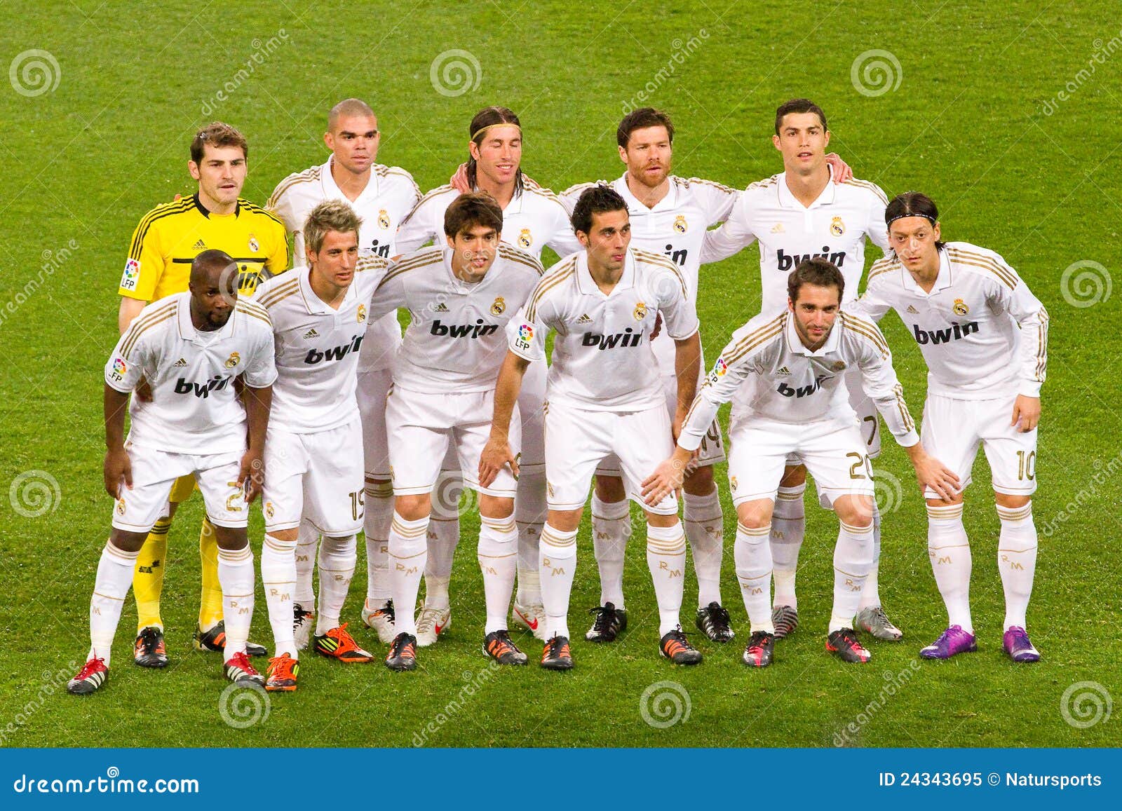 De Spelers Van Real Madrid Redactionele Afbeelding Afbeelding