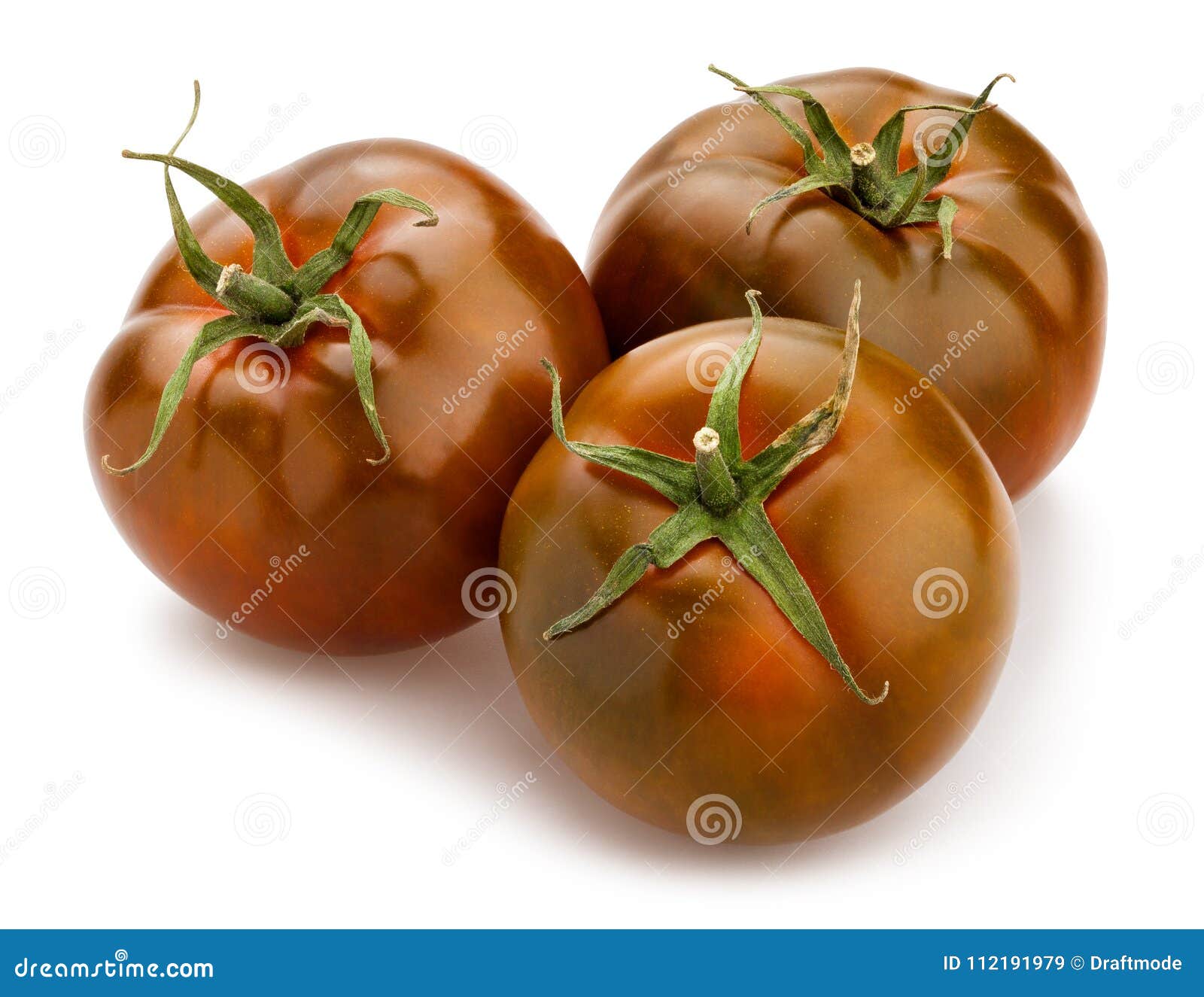 De tomaat van Kumato stock afbeelding. Image of geïsoleerd 112191979