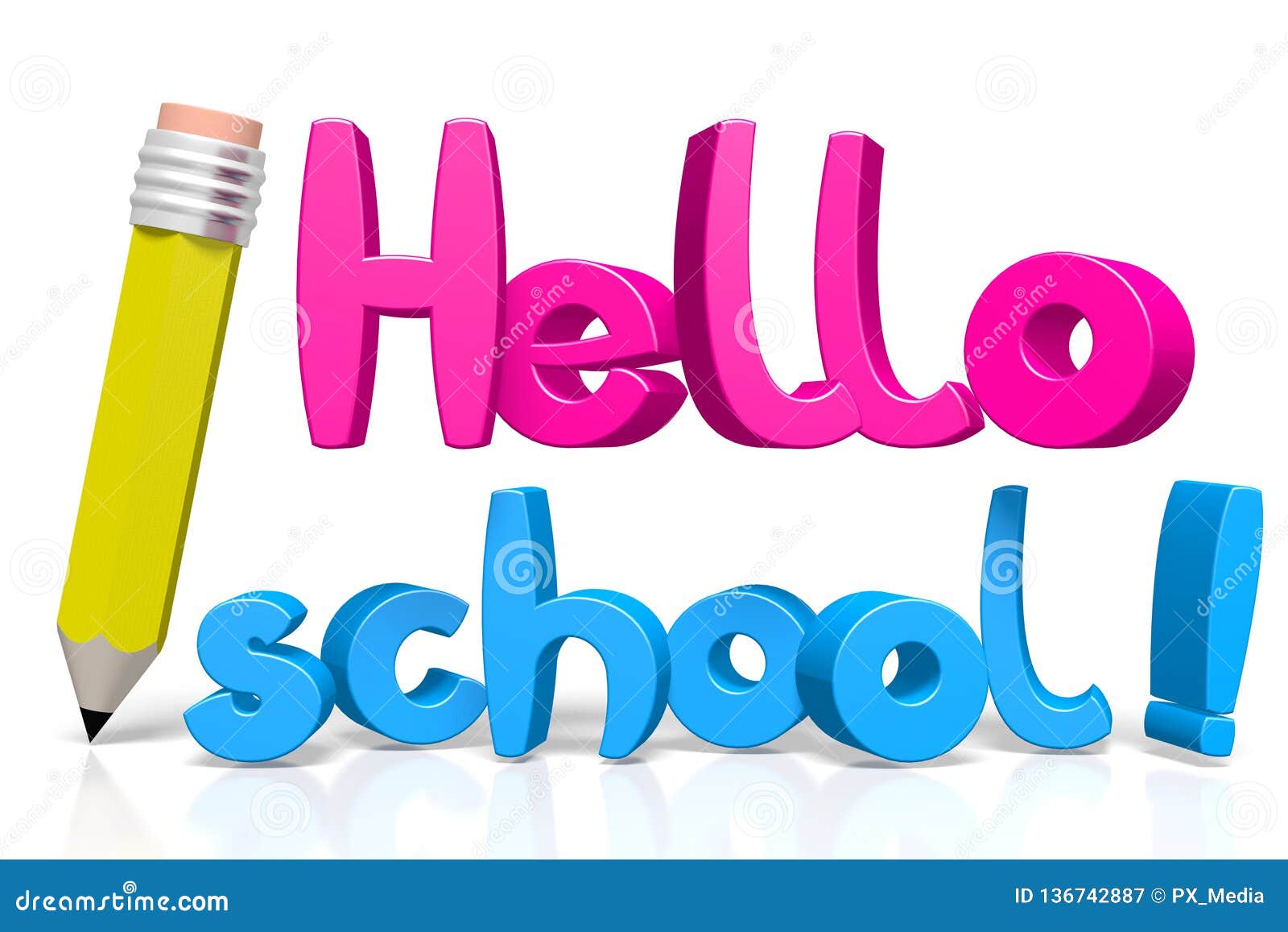 De volta ao conceito da escola - olá! escola - letras coloridas, fundo branco - grandes para assuntos como a educação etc.