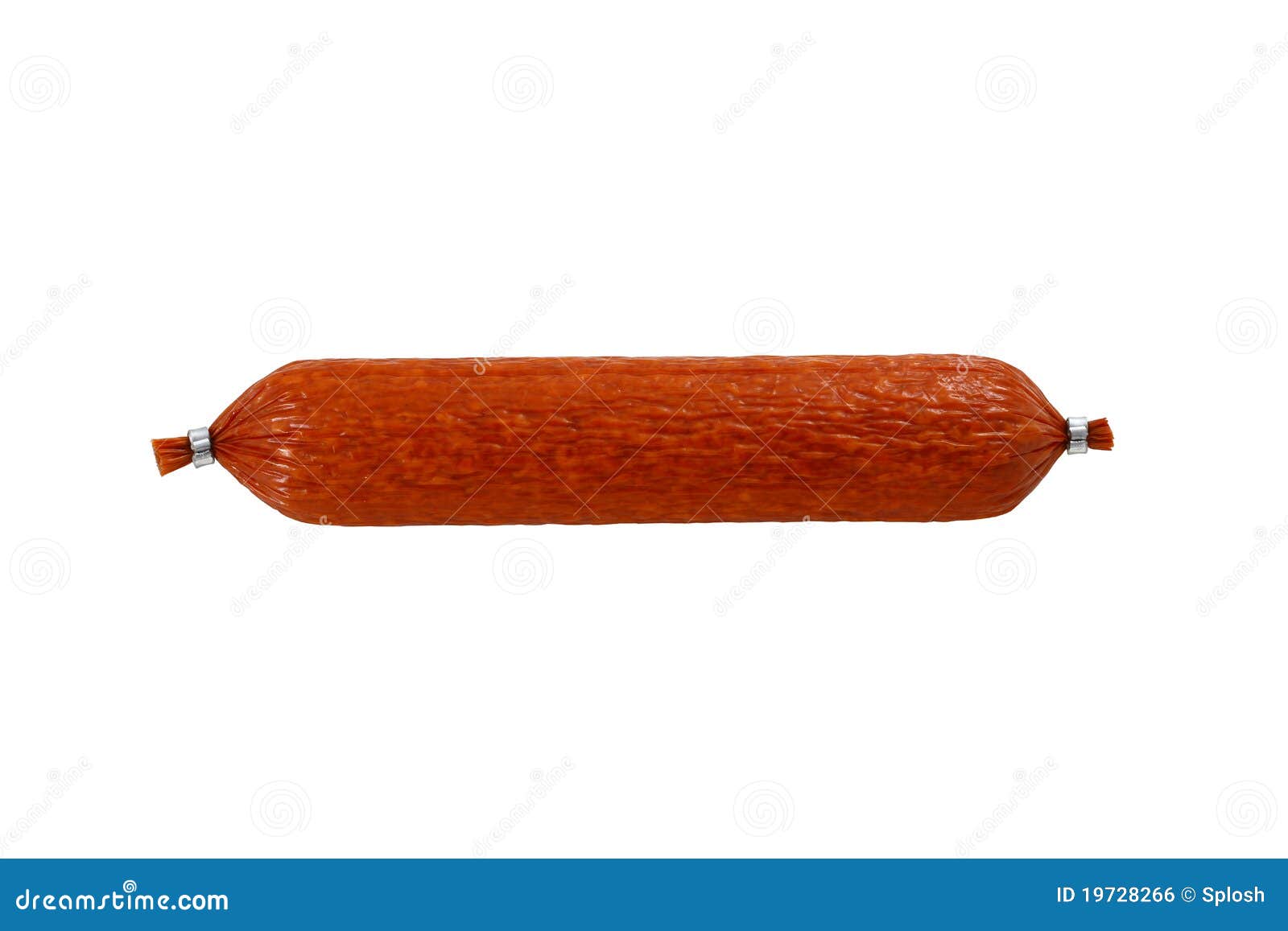 De worst van de salami stock foto. Image of dieet, bruusheid 19728266