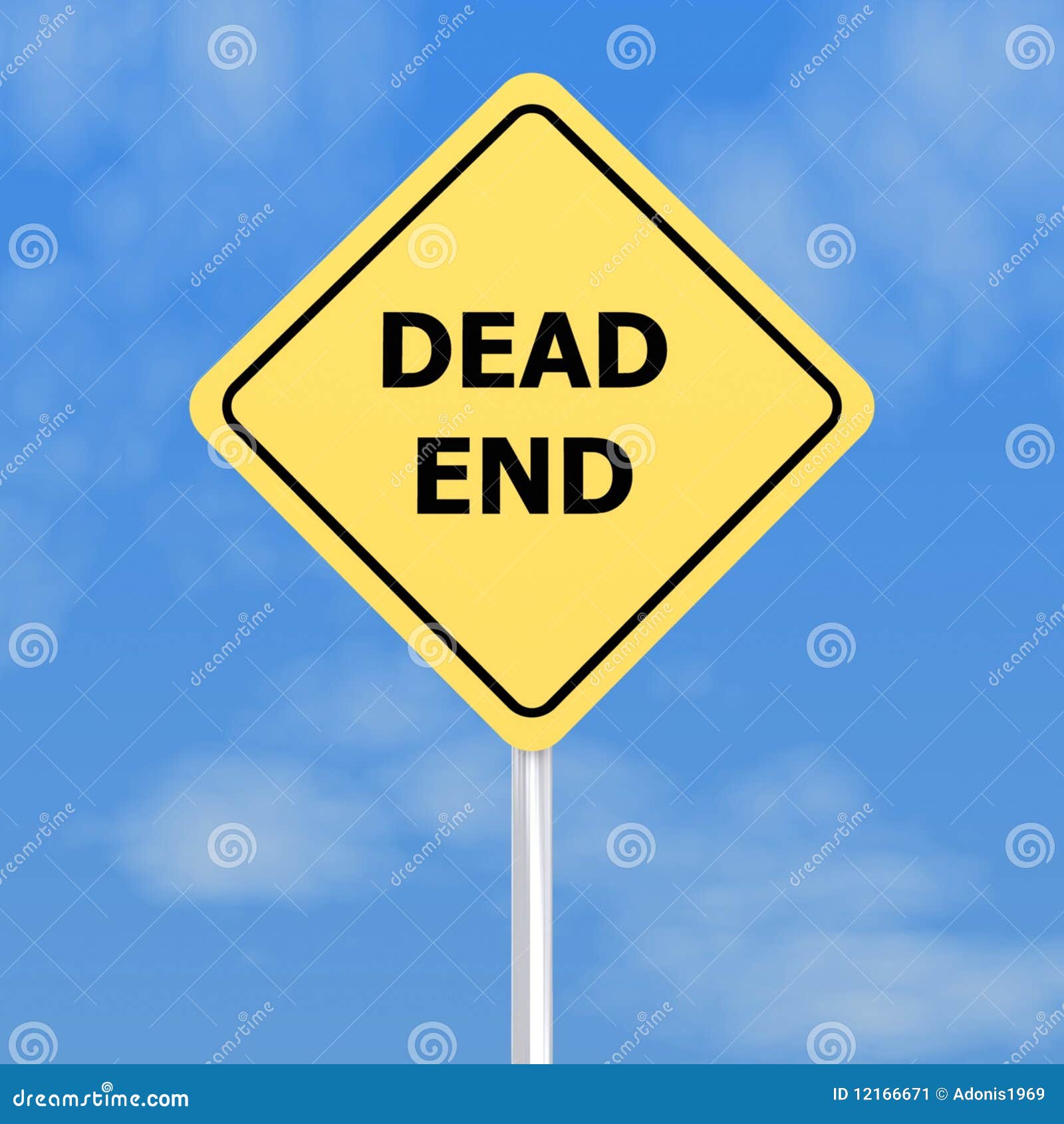 Crossing Sign - Dead end 15131132 PNG