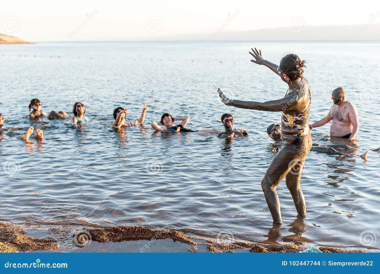 Dead Sea resort, editorial stock image. Image of medical - 102447744