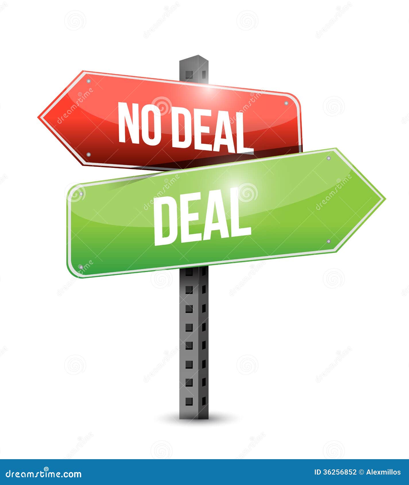 deal, no deal sign