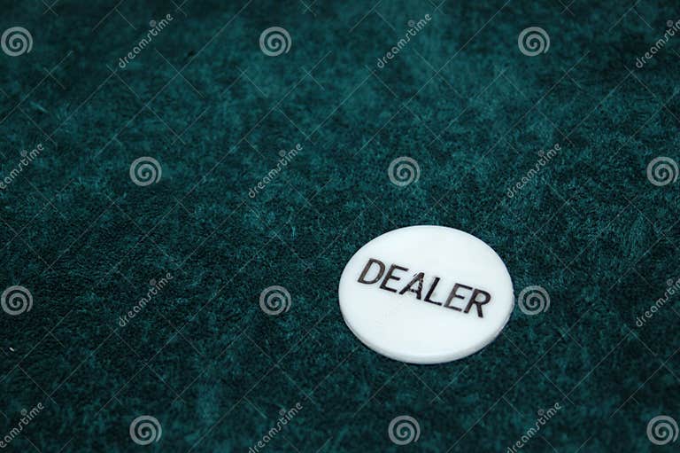 Dealer Button (Right) stock image. Image of chips, game 460485