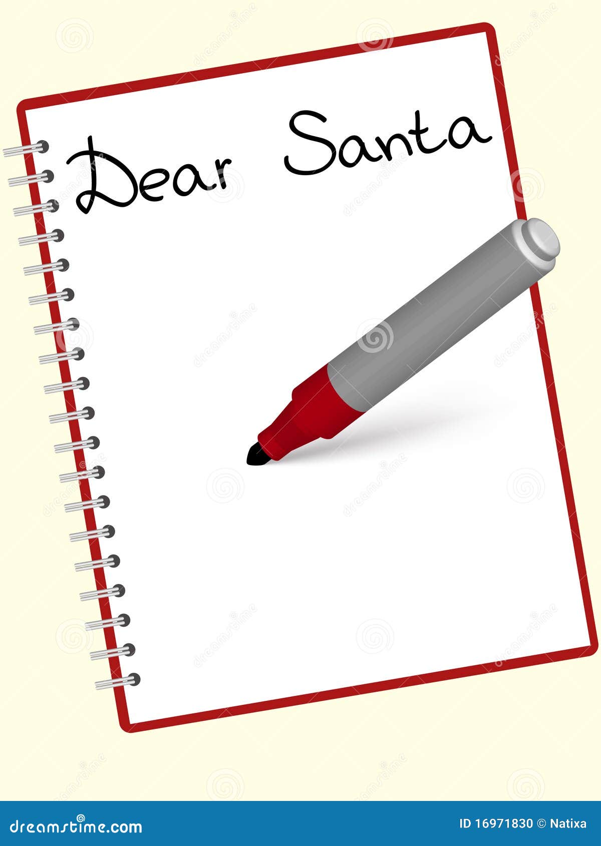 santa letter clipart free - photo #20