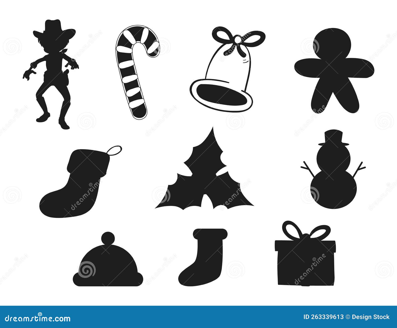 dear santa collections   silhouette