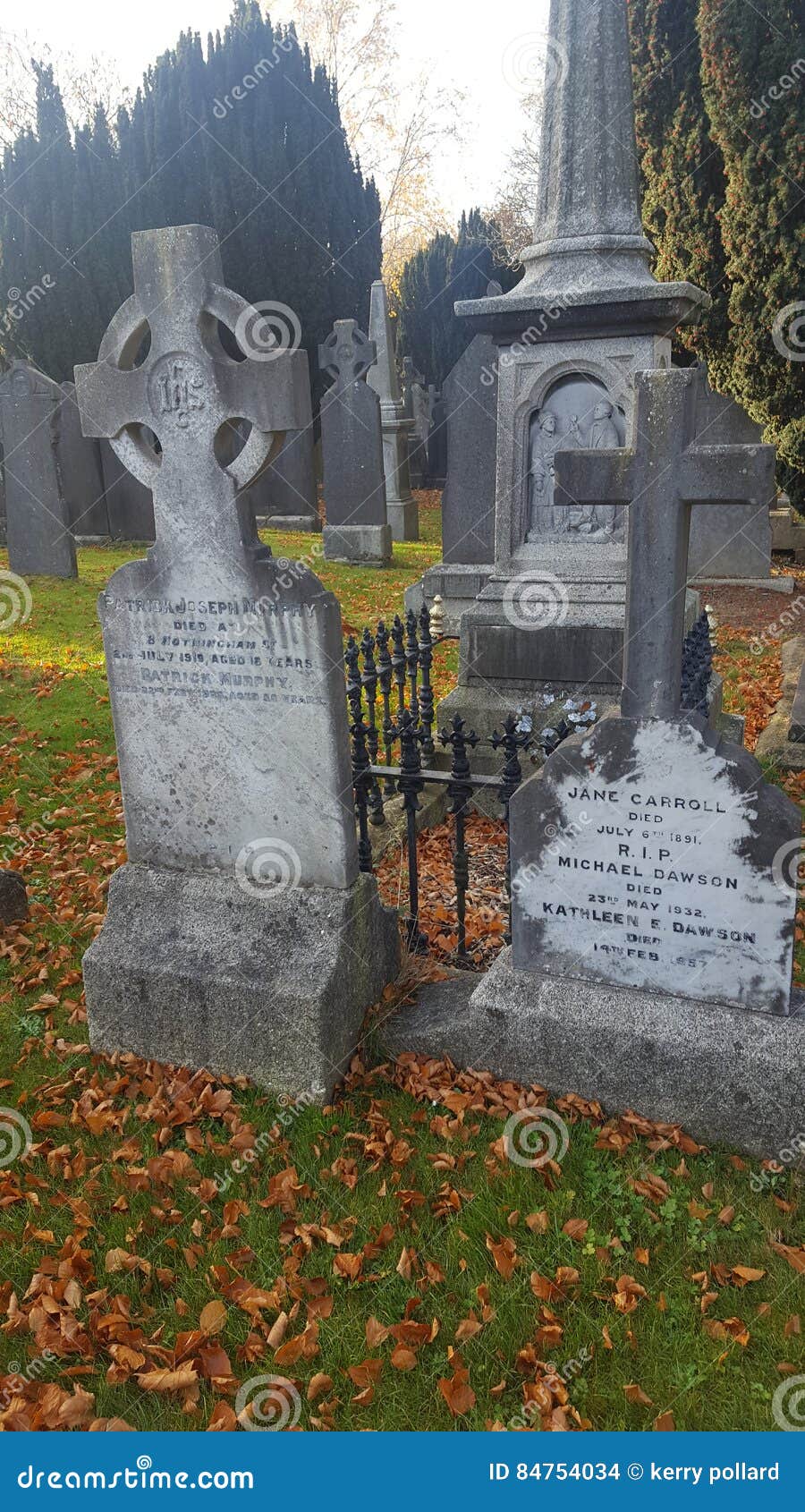 Death Grave Ireland Famous Grave Stones Editorial Stock Image Image