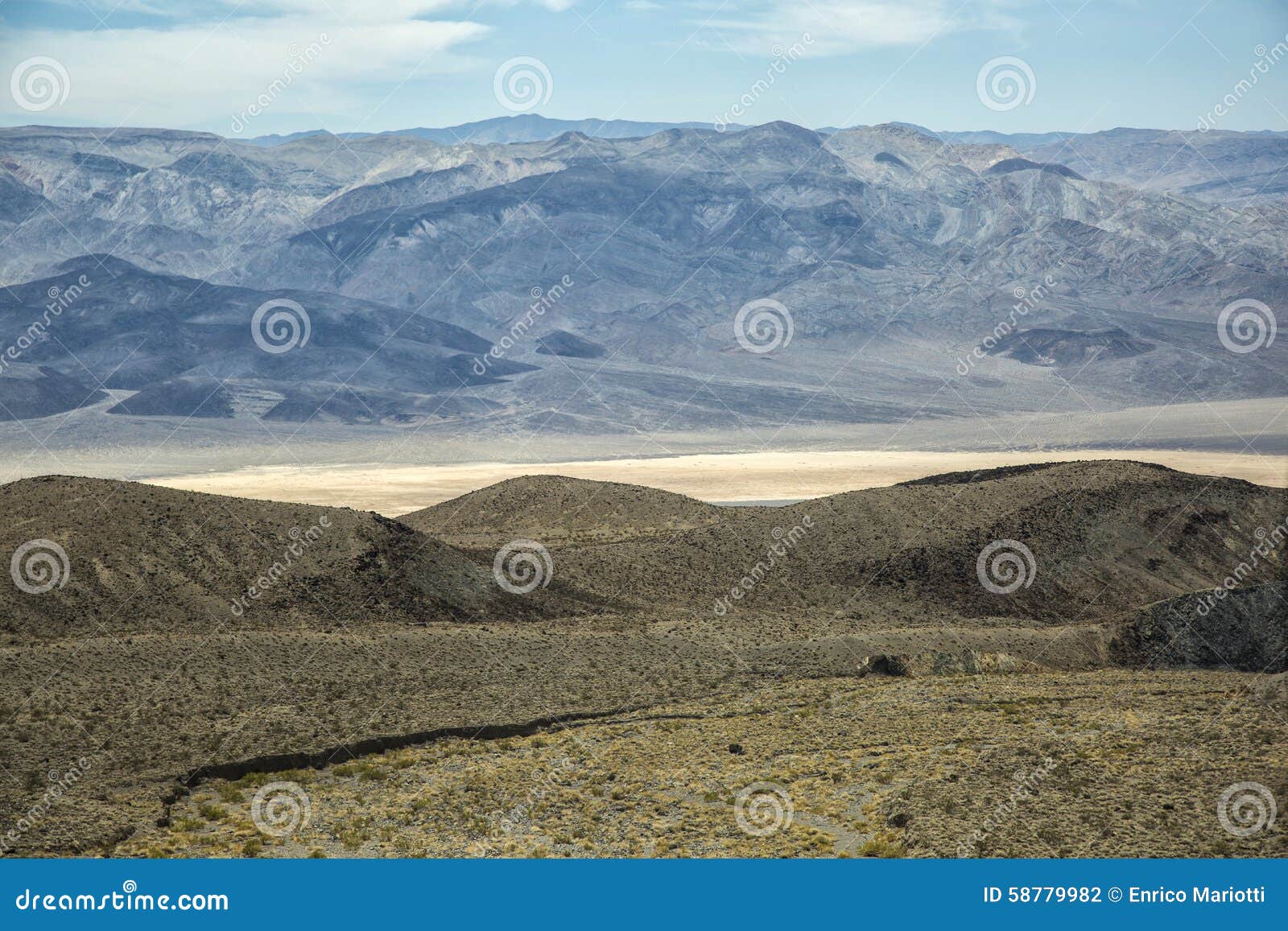 Death Valley, Nevada stock photo. Image of asphalt, desert 58779982