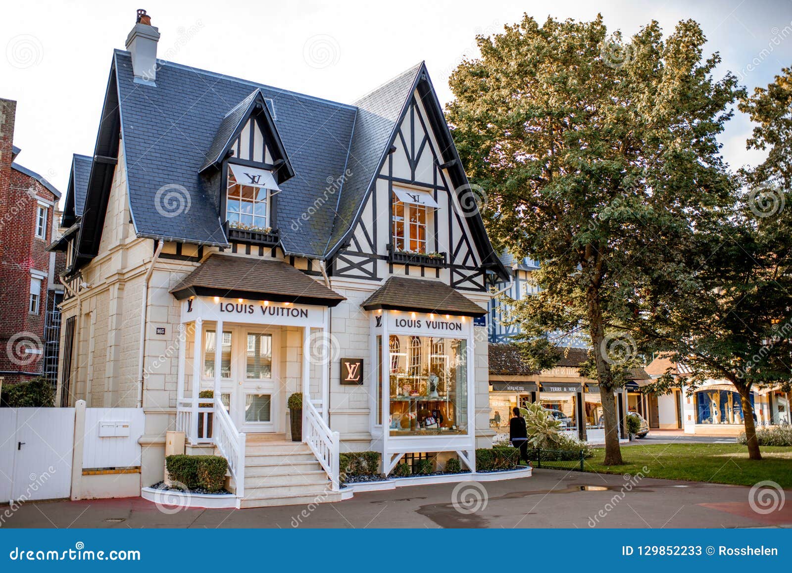 Lois Vuitton Building in Deauville Editorial Stock Photo - Image of  architecture, fashion: 129852233