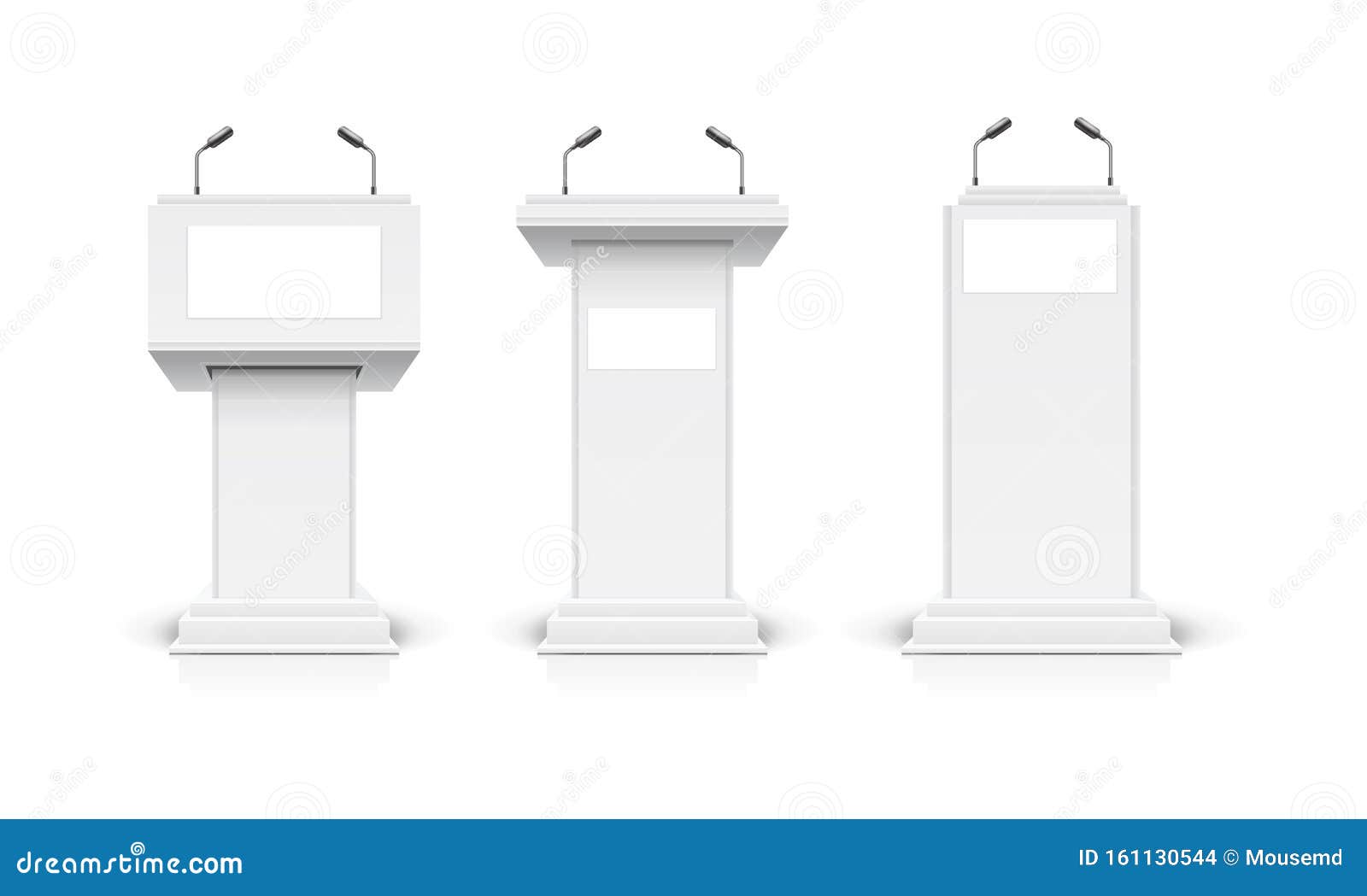 Debate Detalhado 3d White Blank Tribune Debate Ou Conjunto De Modelos De  Suporte De Estágio 3d Vetor Ilustração do Vetor - Ilustração de limpar,  suporte: 161130544