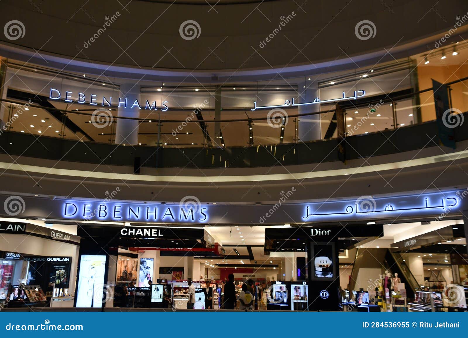 Debenhams Store at Mall of Qatar in Doha, Qatar Editorial Image Image