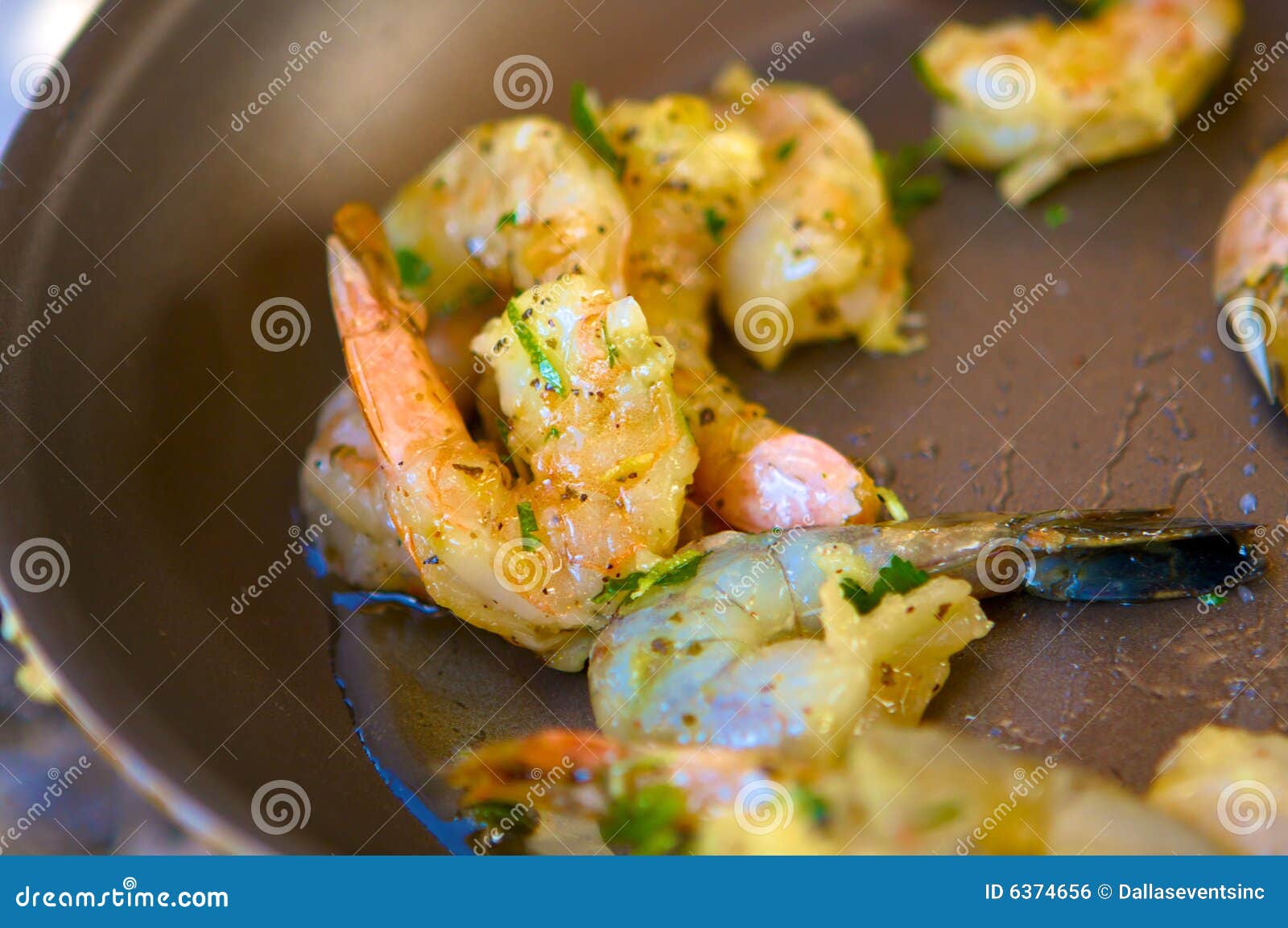 decadent sauteed shrimp
