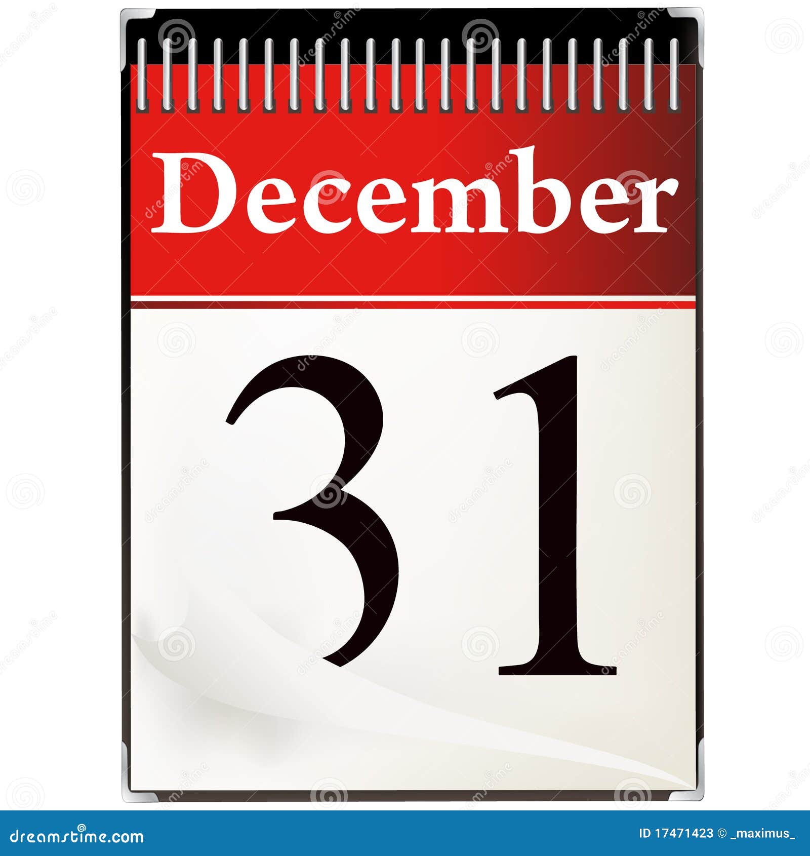 December 31 calendar stock vector Illustration of illustration 17471423 December 31 calendar stock vector Illustration of illustration 17471423