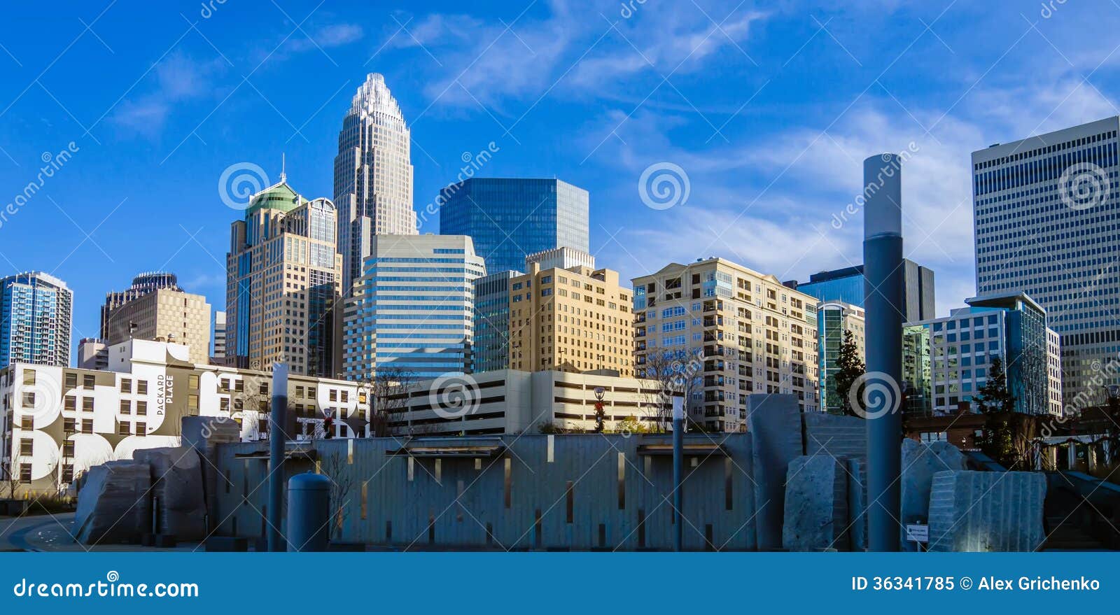 Charlotte North Carolina Views Around Downtown by Alex Grichenko