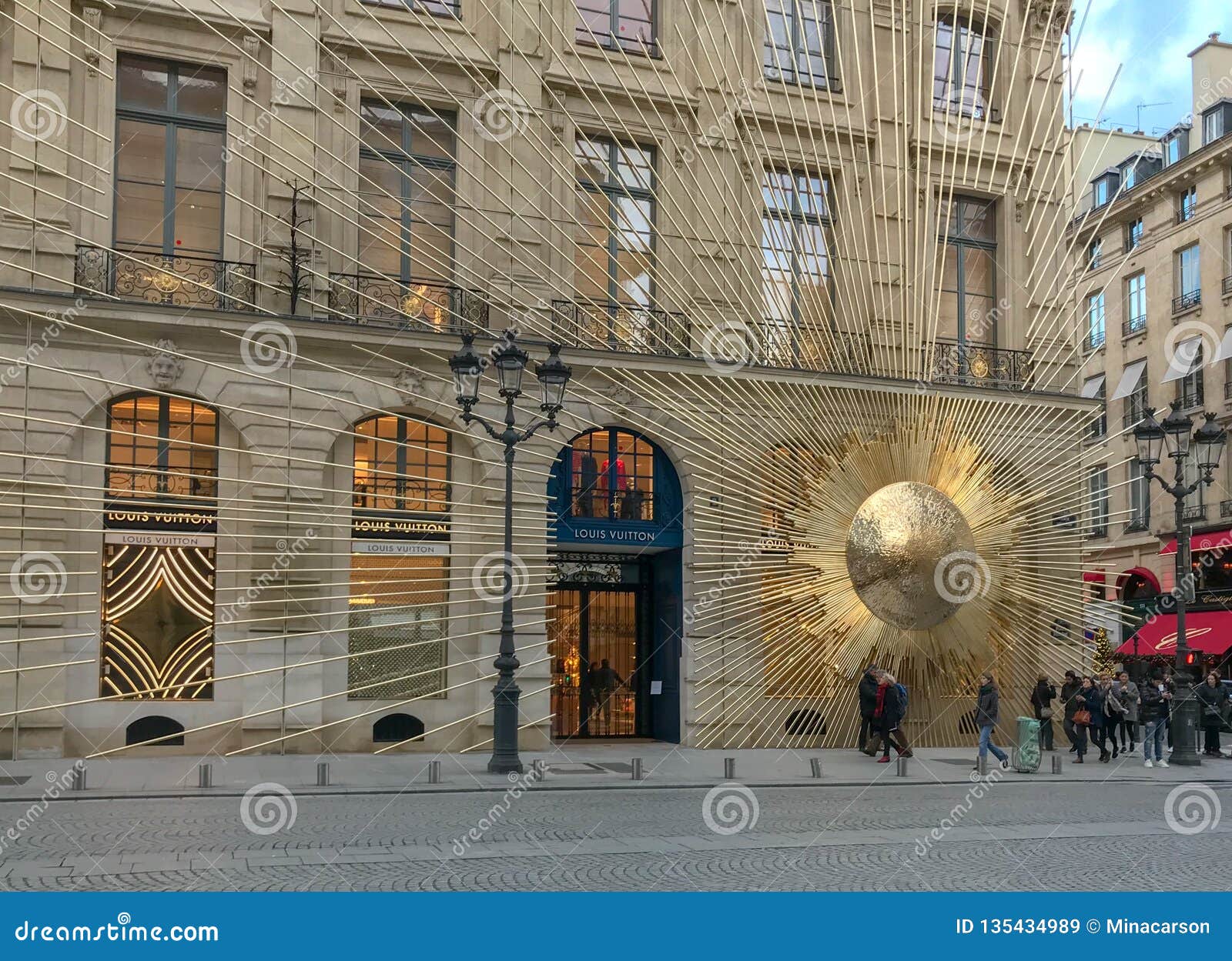 Louis Vuitton flagship store place Vendôme Paris  France Stock Photo   Alamy