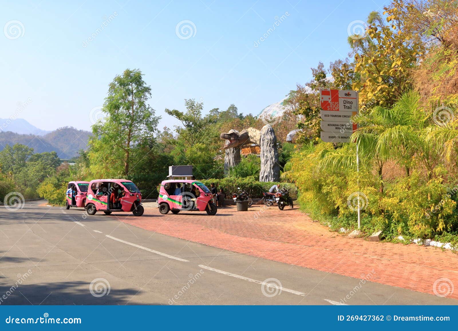 Dinosaur Trail  Statue Of Unity