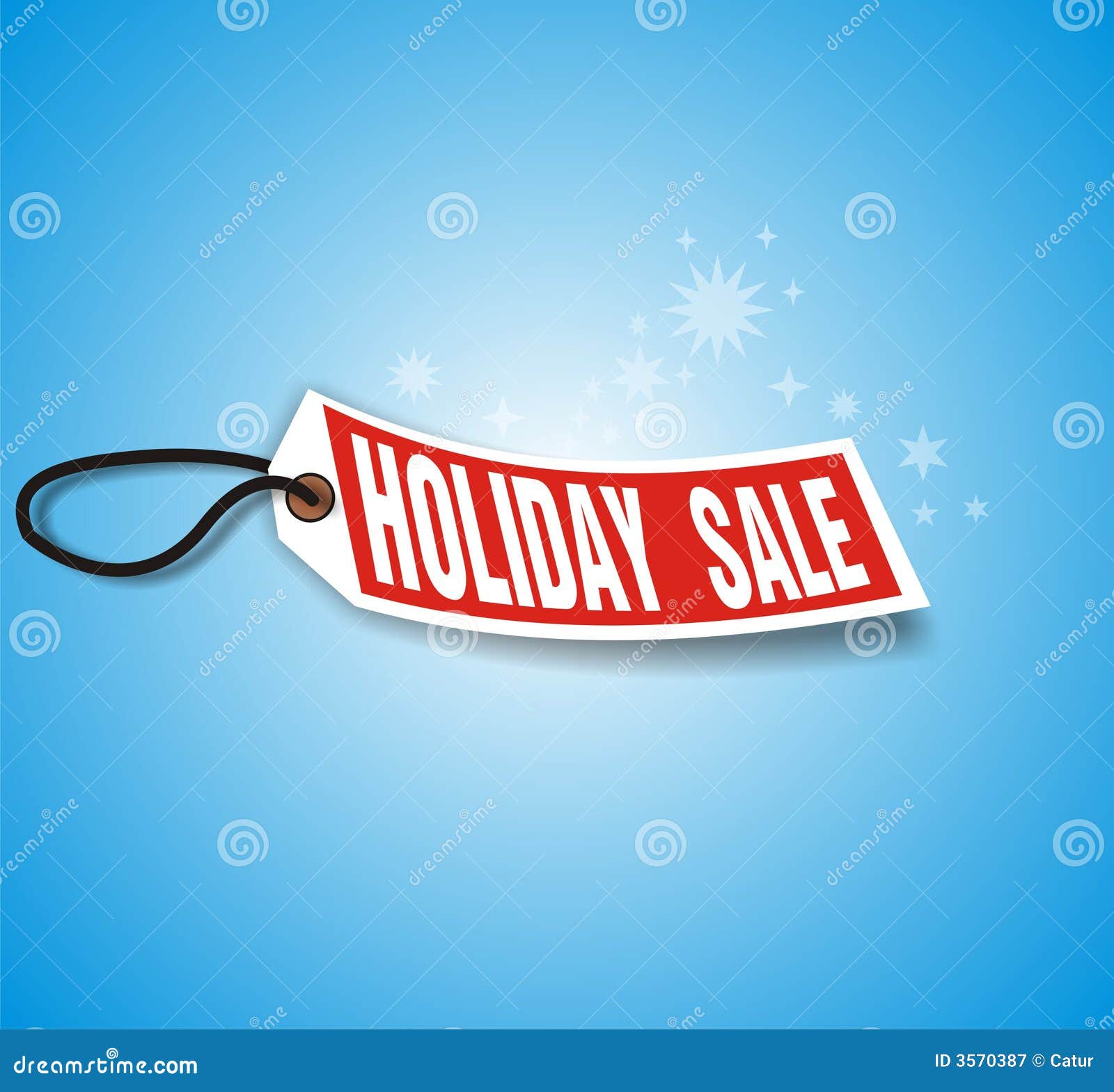 December Holiday Sale stock vector. Illustration of blue 3570387
