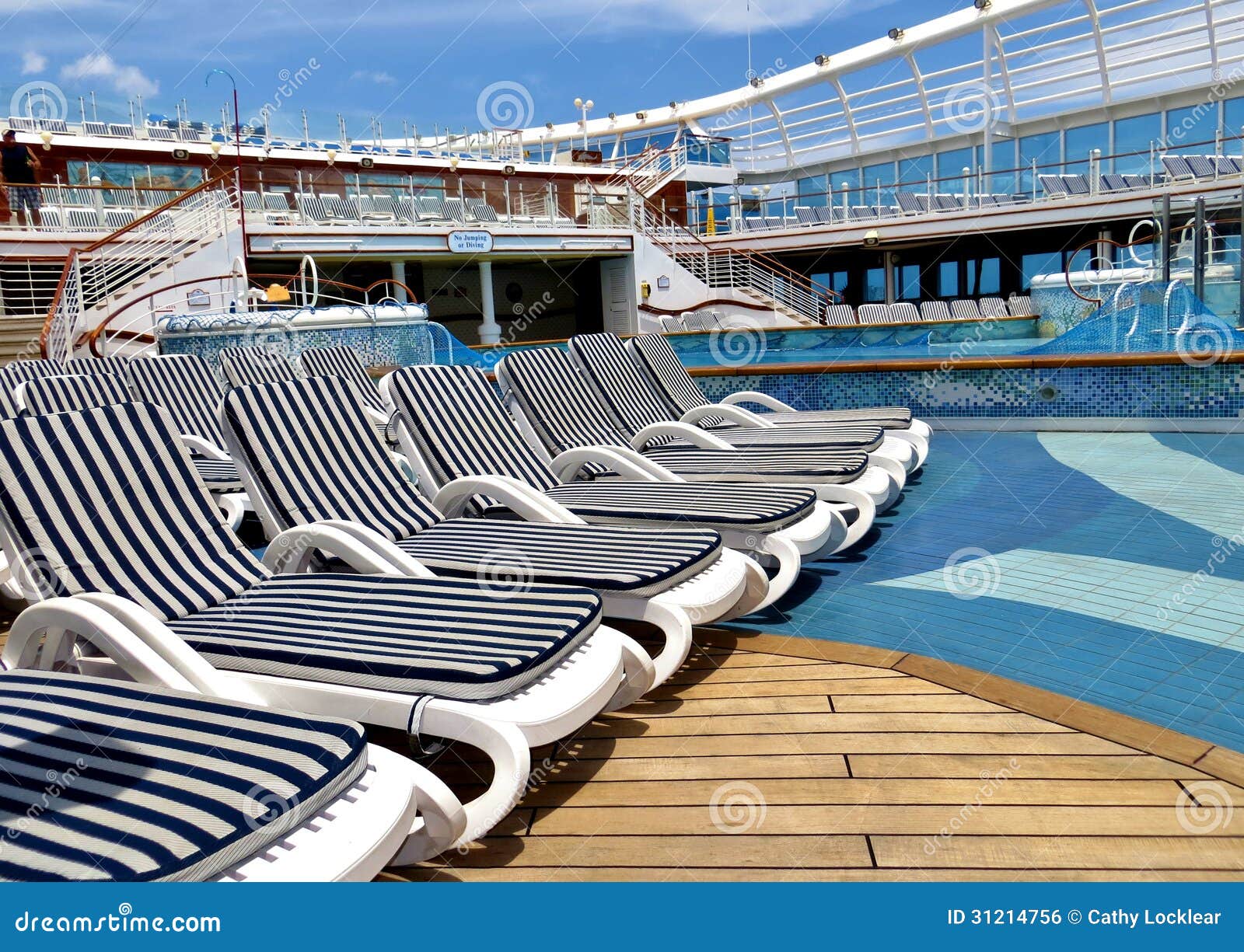 Deck chair stock photo. Image of travel, pool, leisure 31214756