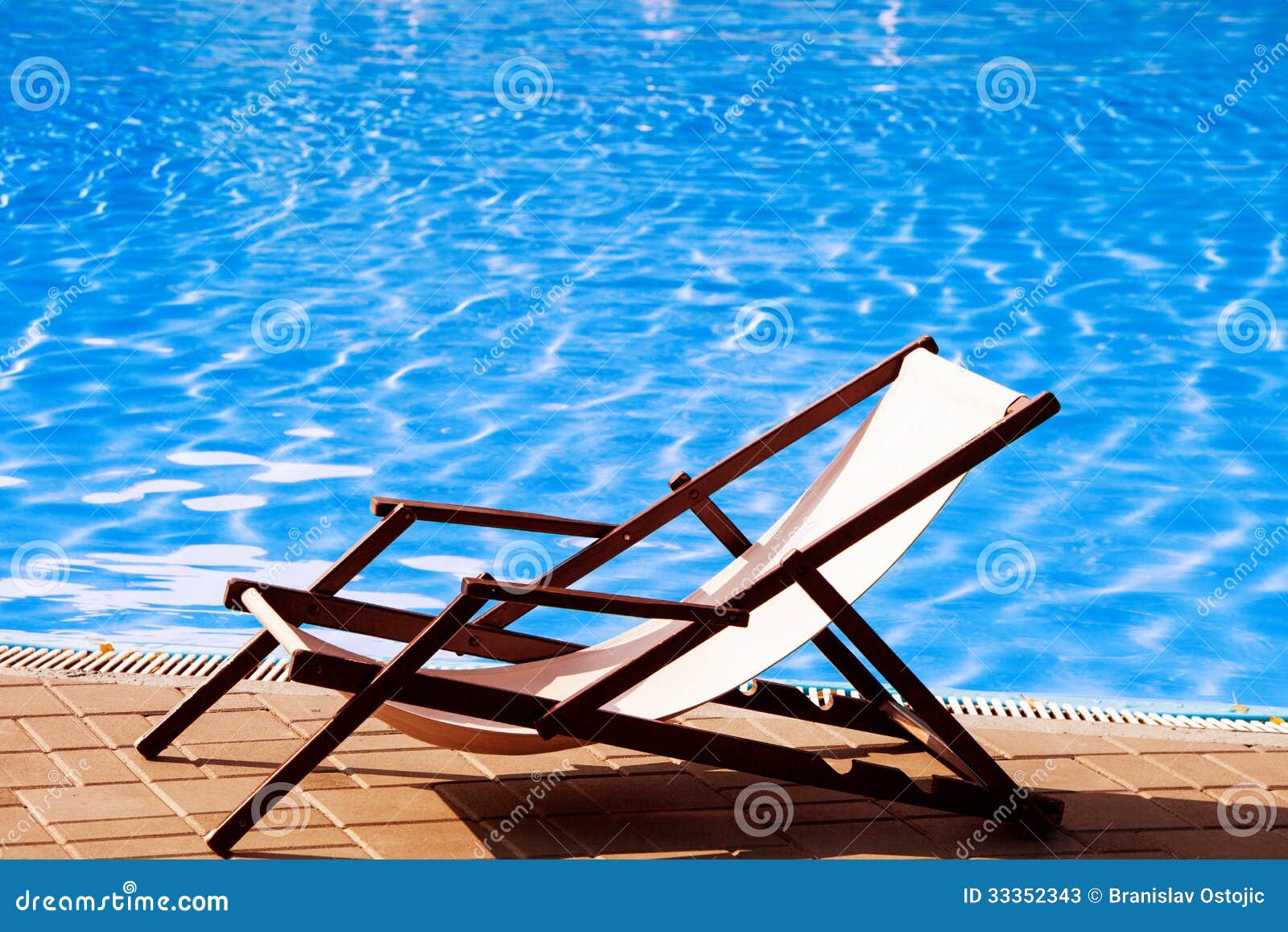 Deck chair stock image. Image of tourism, relaxation 33352343