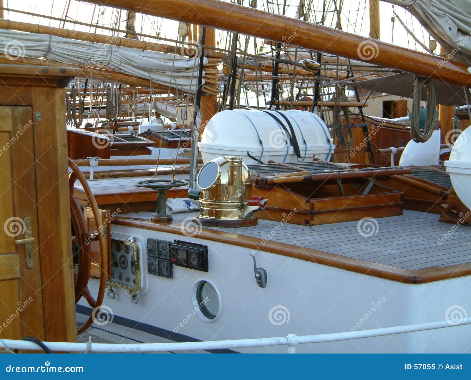 Deck house on old ship stock illustration. Image of vessel 