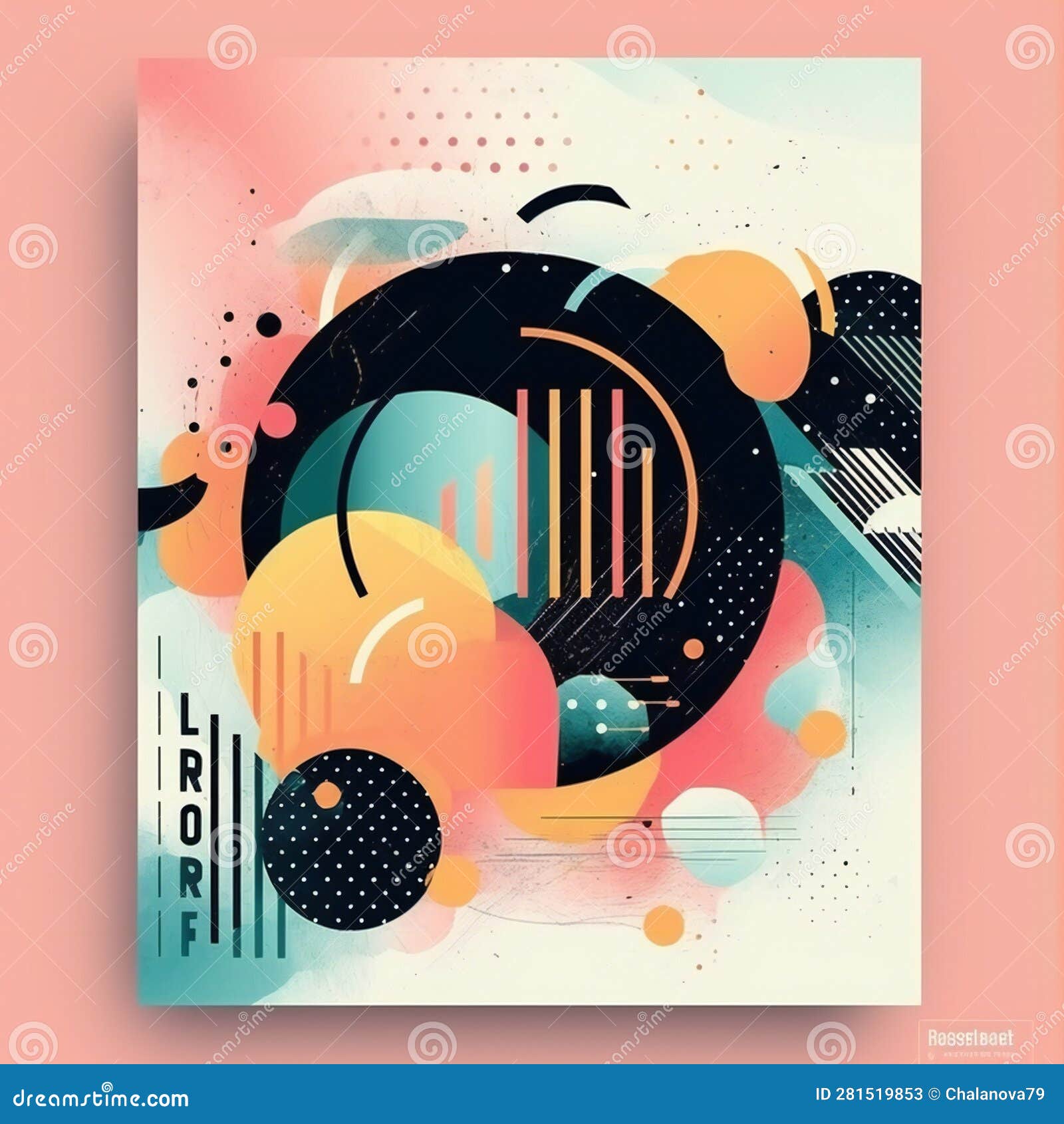 abstract s for web background, poster art , magazine front page, hi-tech print, cover artwork. generative ai