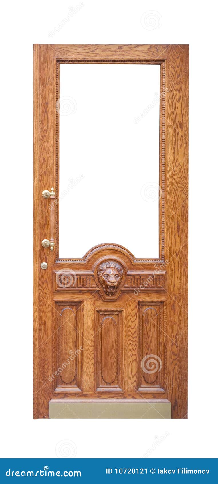 Decor vintage wooden door stock image. Image of doorway 10720121