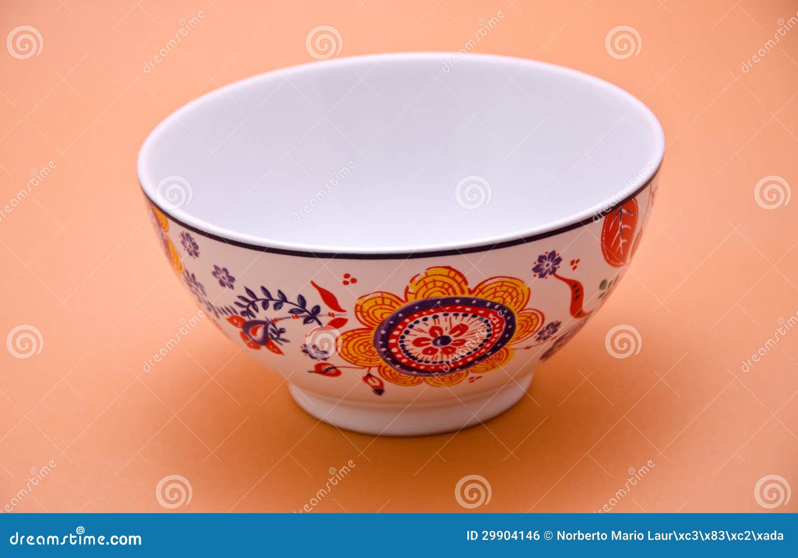 decorated ceramic pot