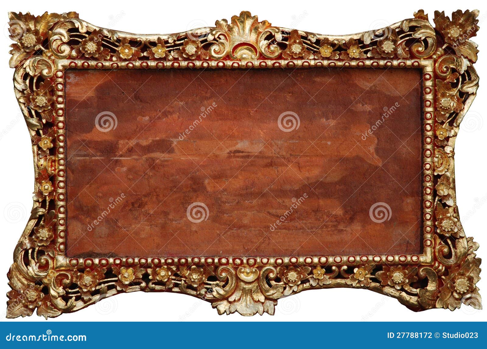 Decorated frame stock photo. Image of ornamental, gift 27788172