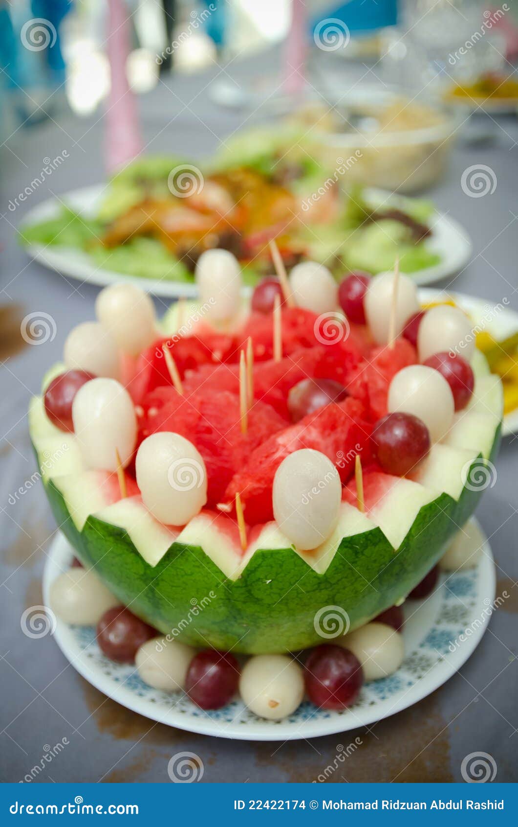 Decorated Fruit stock photo. Image of vegetables, meal 22422174