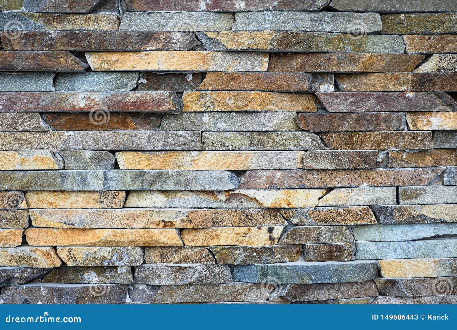 Decorated Textured Stone Wall Granite Material Stock Image Image of