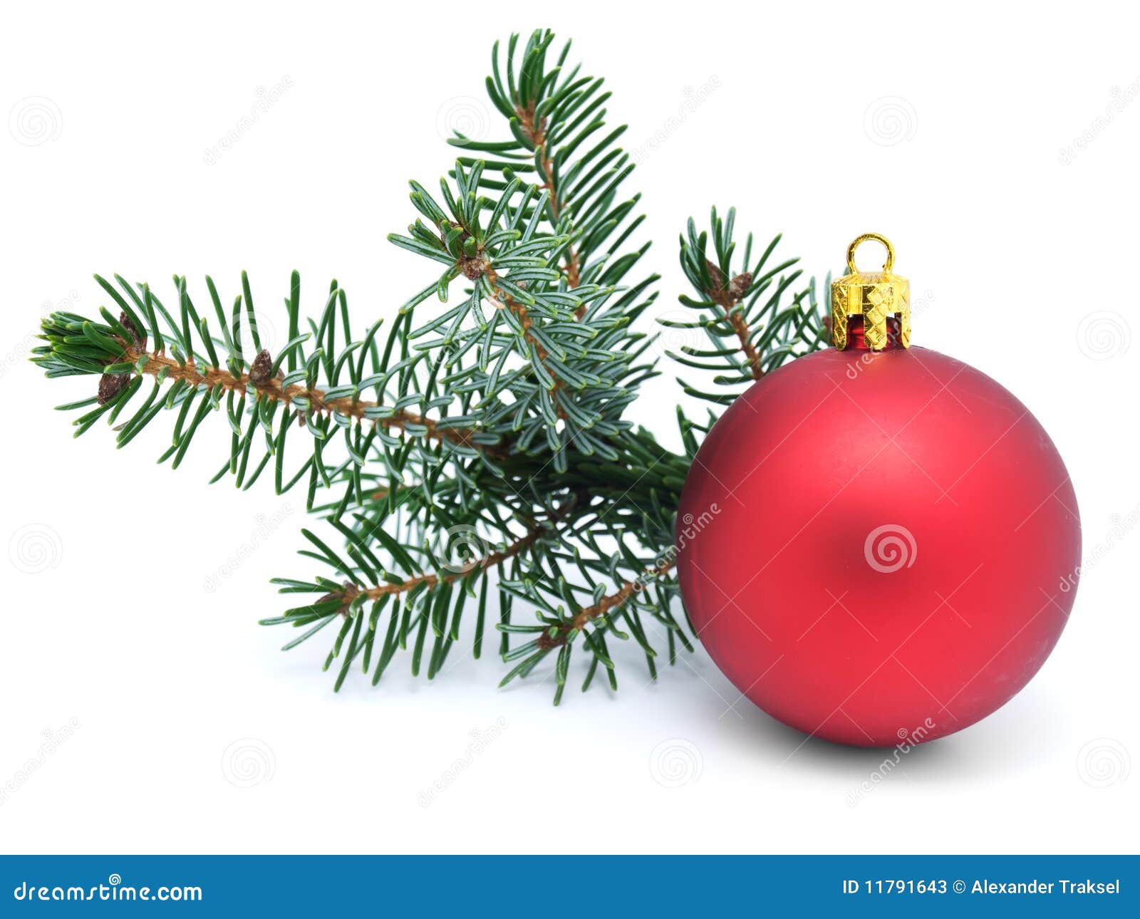 Decorating of a Christmas tree