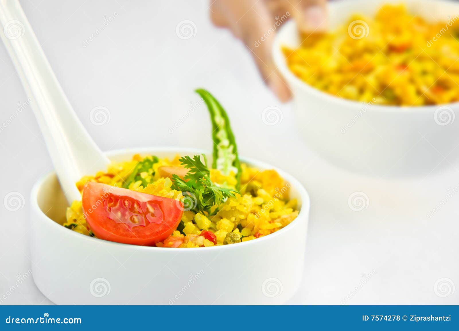Decoration of food stock photo. Image of restaurant, dinnertime 7574278