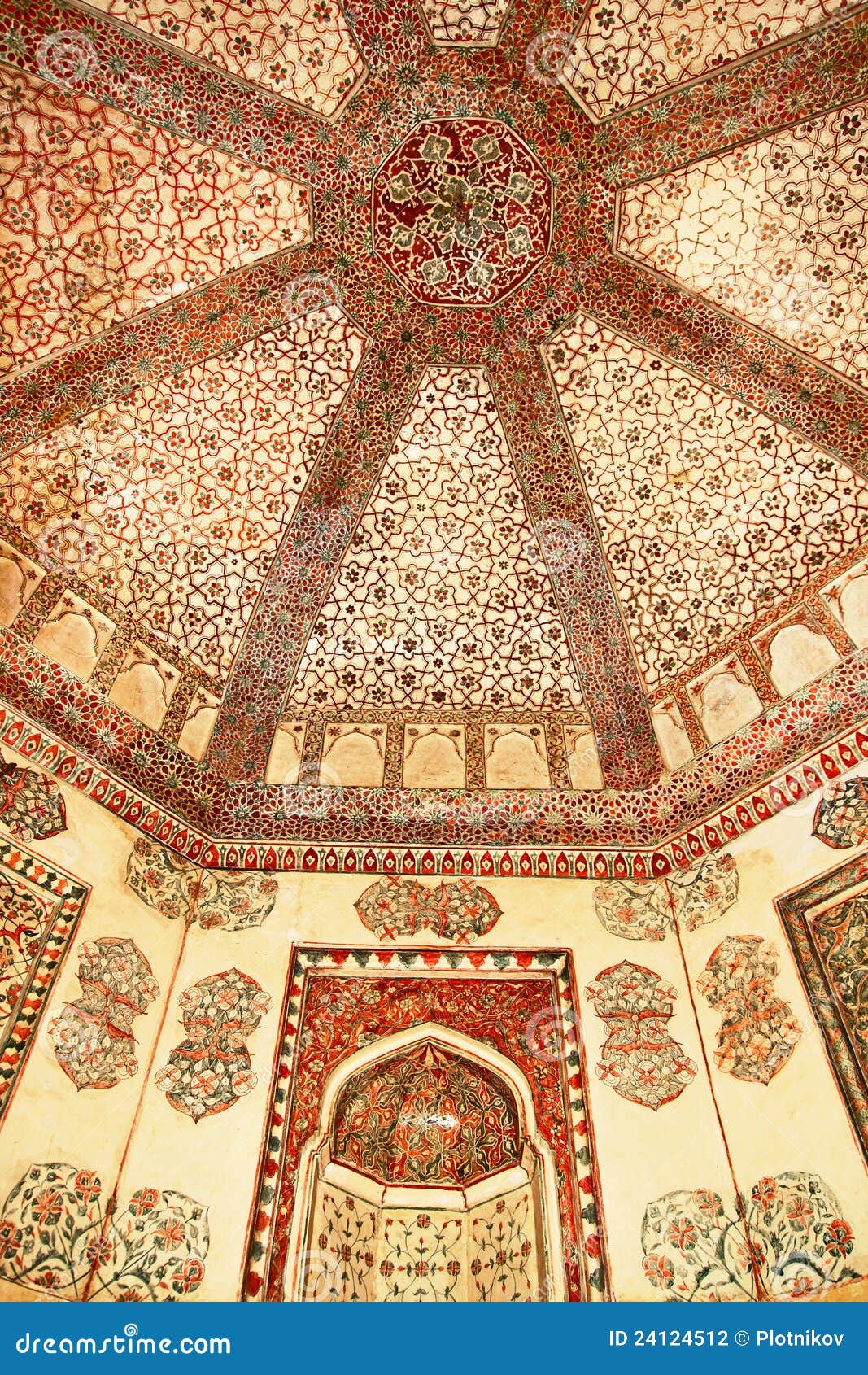 decoration of the jama masjid. fatehpur sikri
