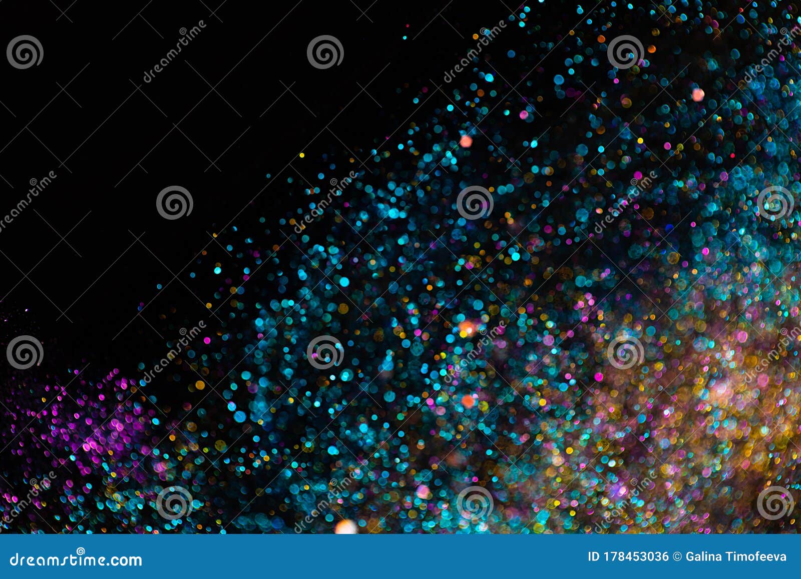 Festive twinkle glitters background, abstract sparkle backdrop