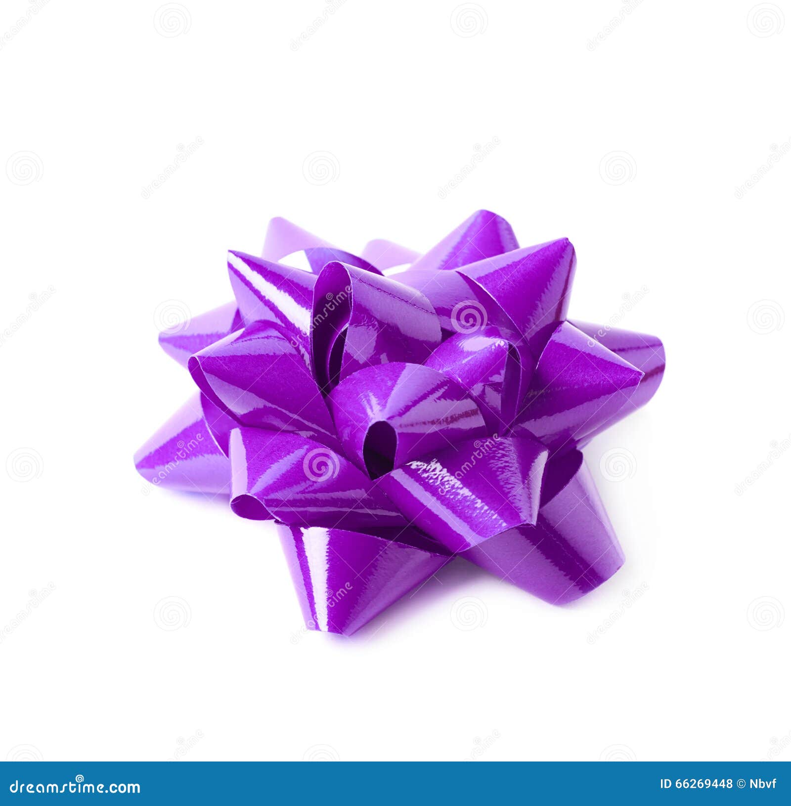 Decorational Ribbon Gift Bow Isolated Stock Photo Image of christmas