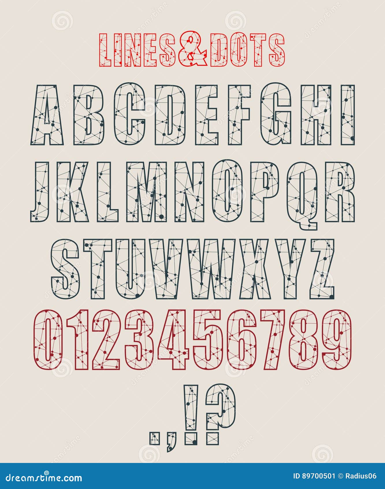 Decorative Alphabet Vector Font. Stock Vector - Illustration of stylish